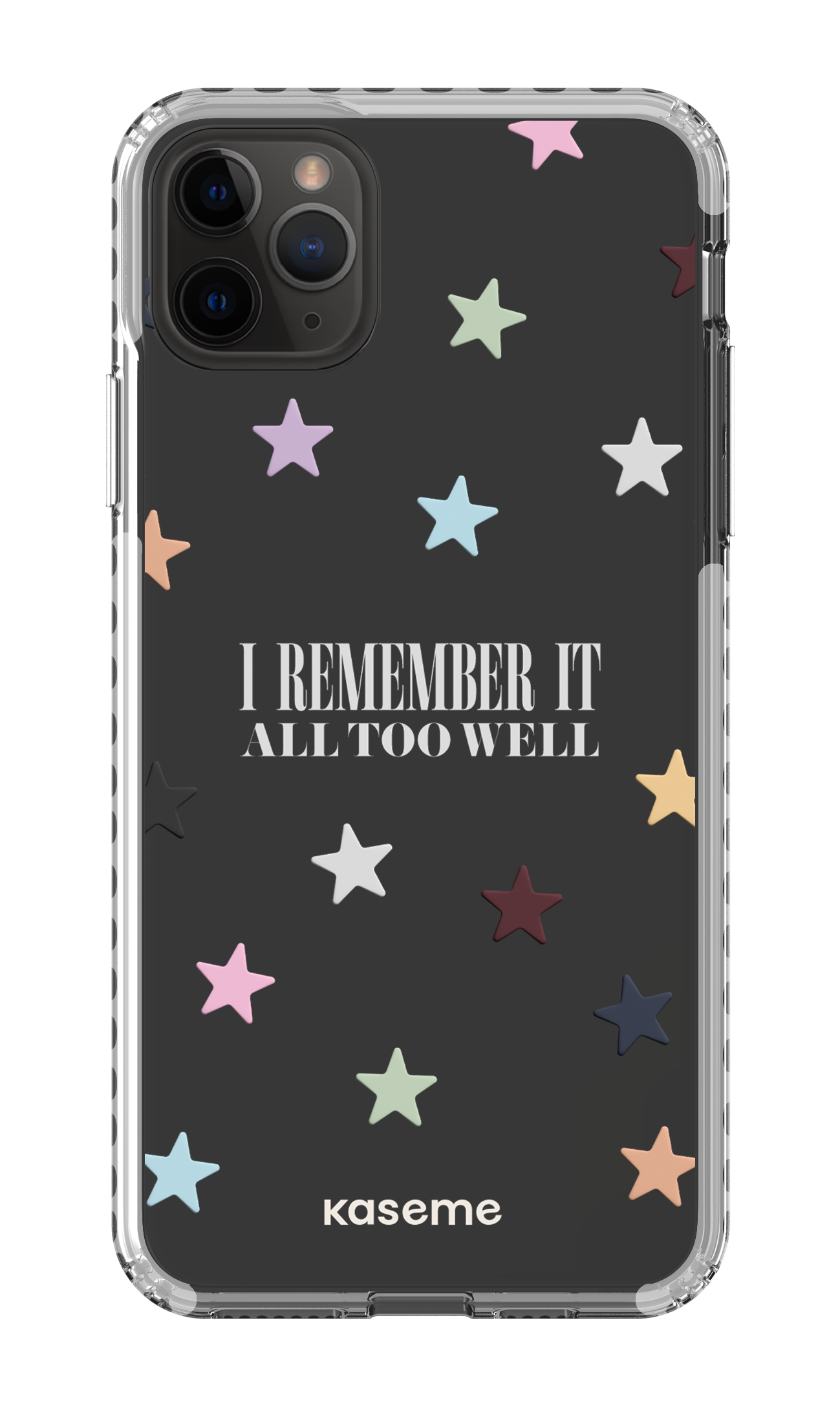 It Was Rare Clear Case - iPhone 11 Pro Max Clear Case - White