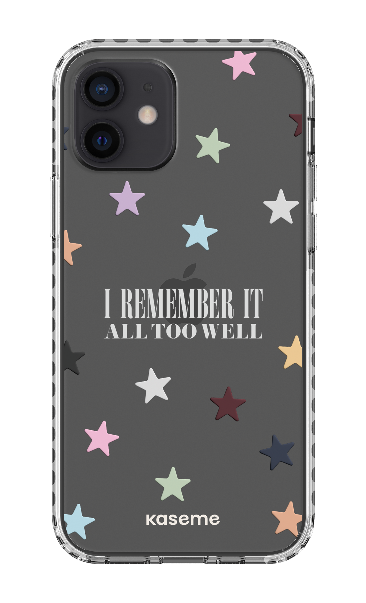 It Was Rare Clear Case - iPhone 12 Clear Case - White