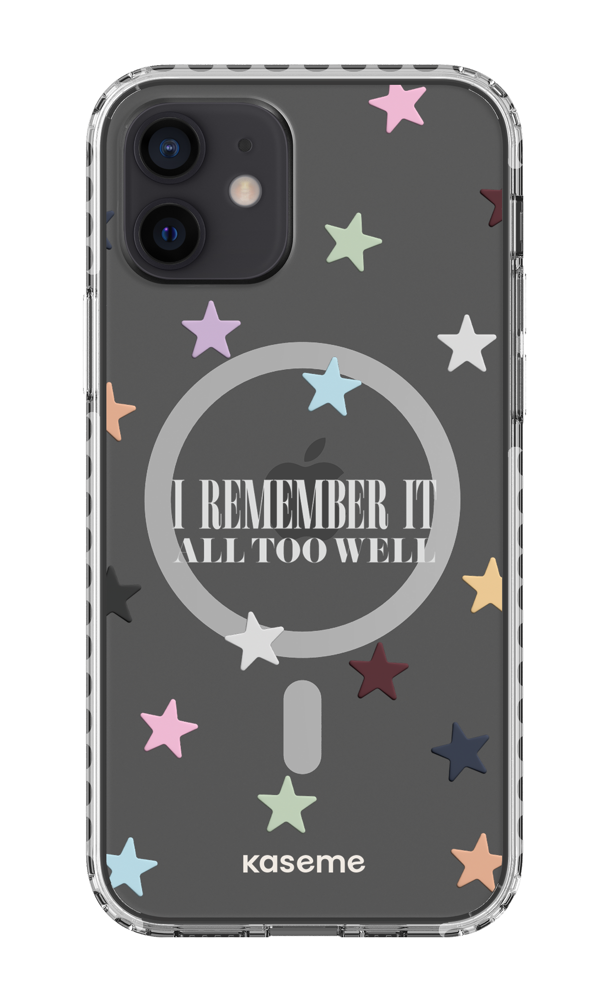 It Was Rare Clear Case - iPhone 12 Clear Case Magsafe - White