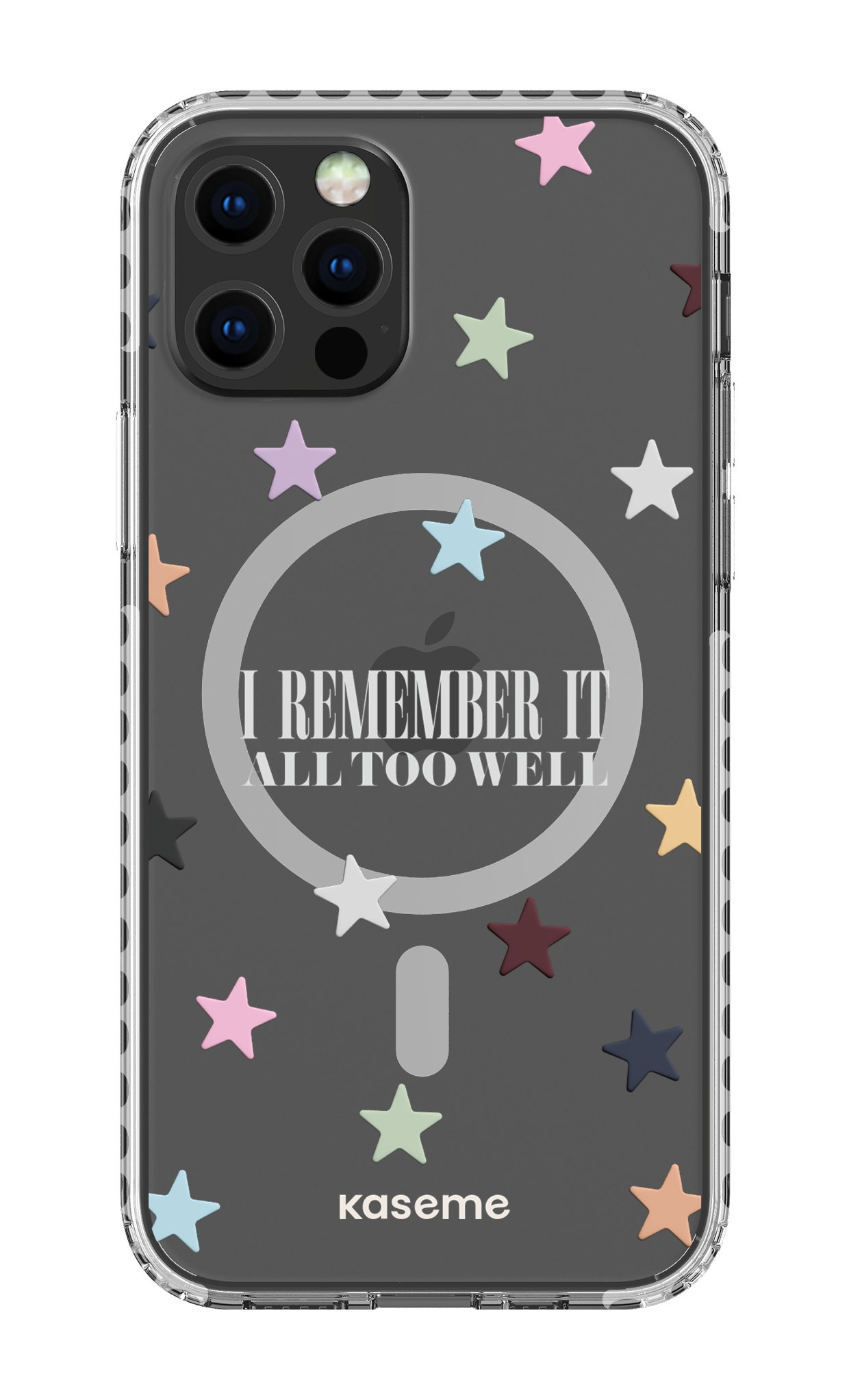 It Was Rare Clear Case - iPhone 12 Pro Clear Case Magsafe - White