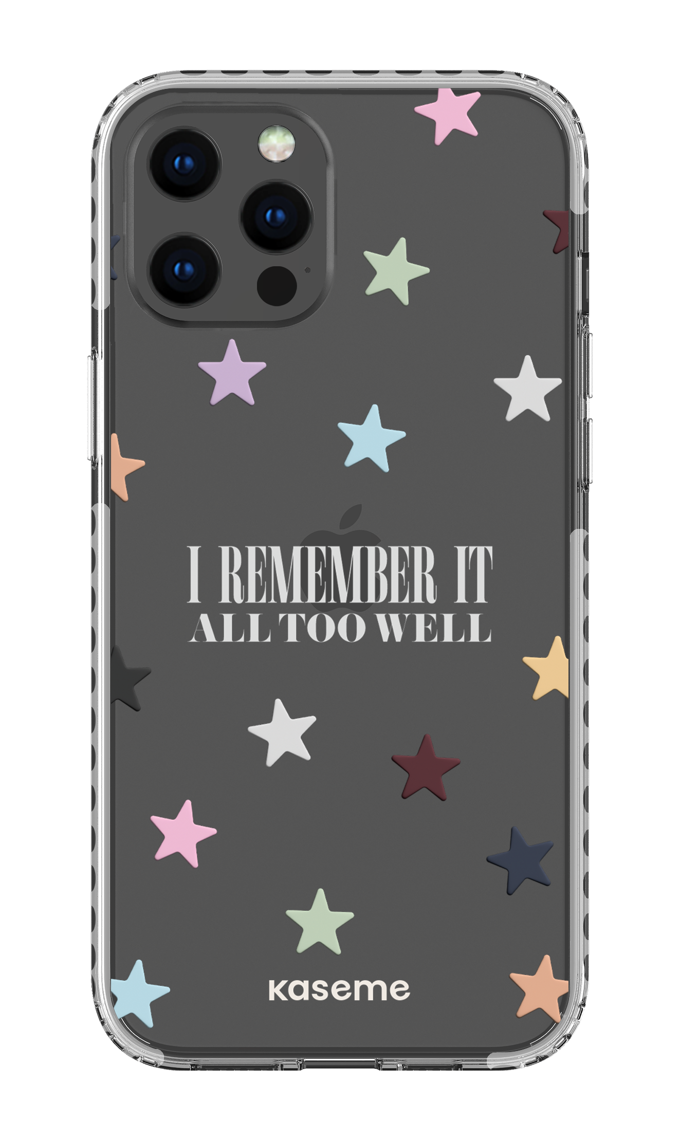 It Was Rare Clear Case - iPhone 12 Pro Max Clear Case - White