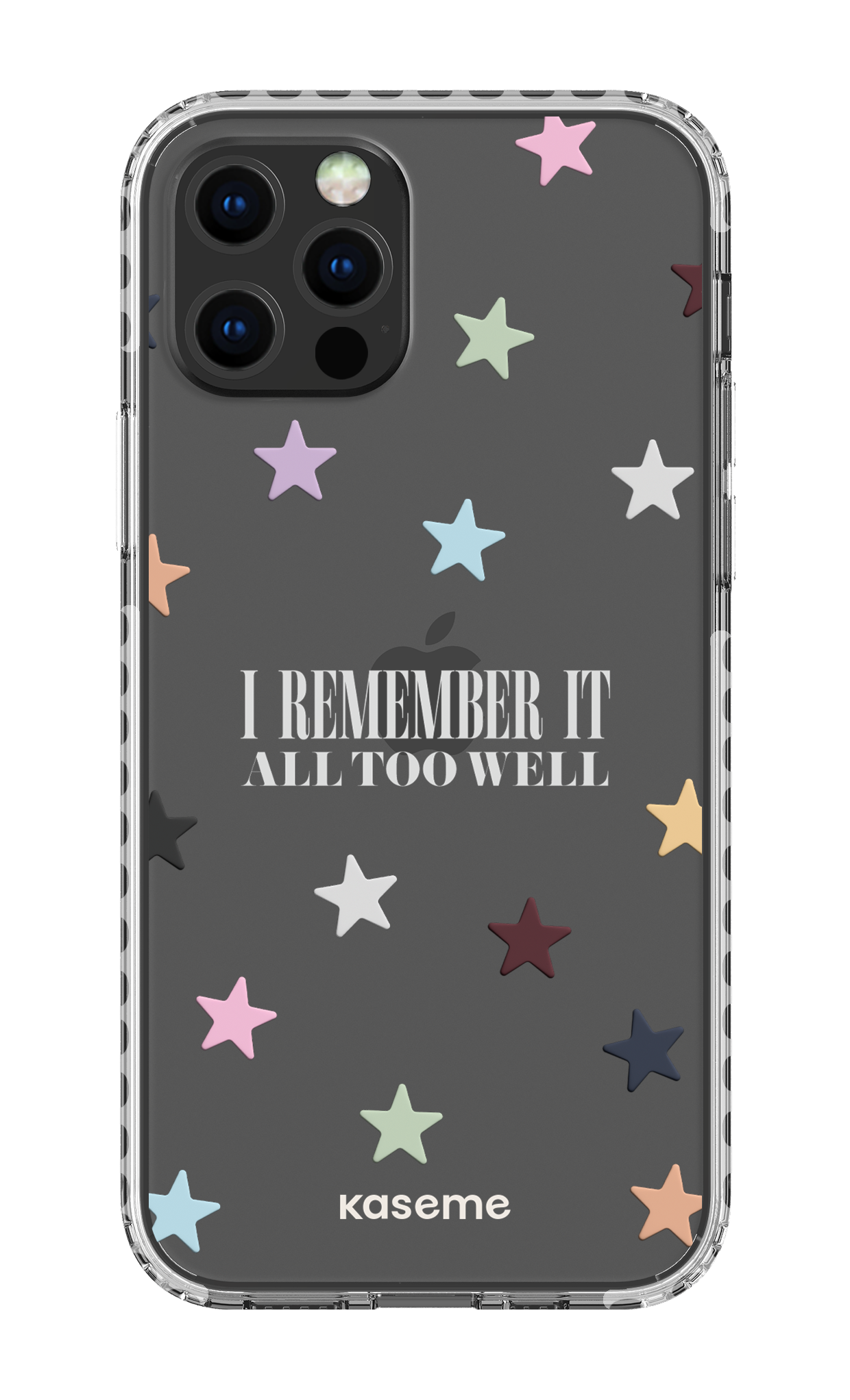 It Was Rare Clear Case - iPhone 12 pro Clear Case - White