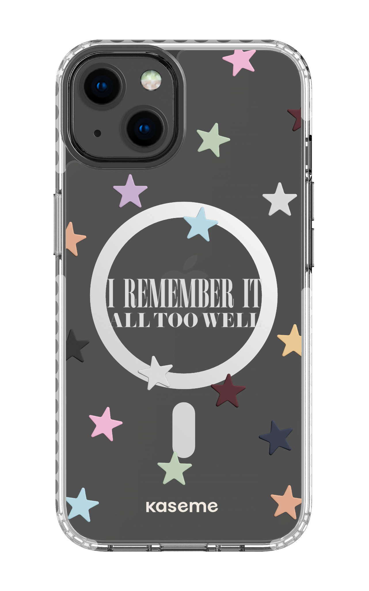 It Was Rare Clear Case - iPhone 13 Clear Case Magsafe - White