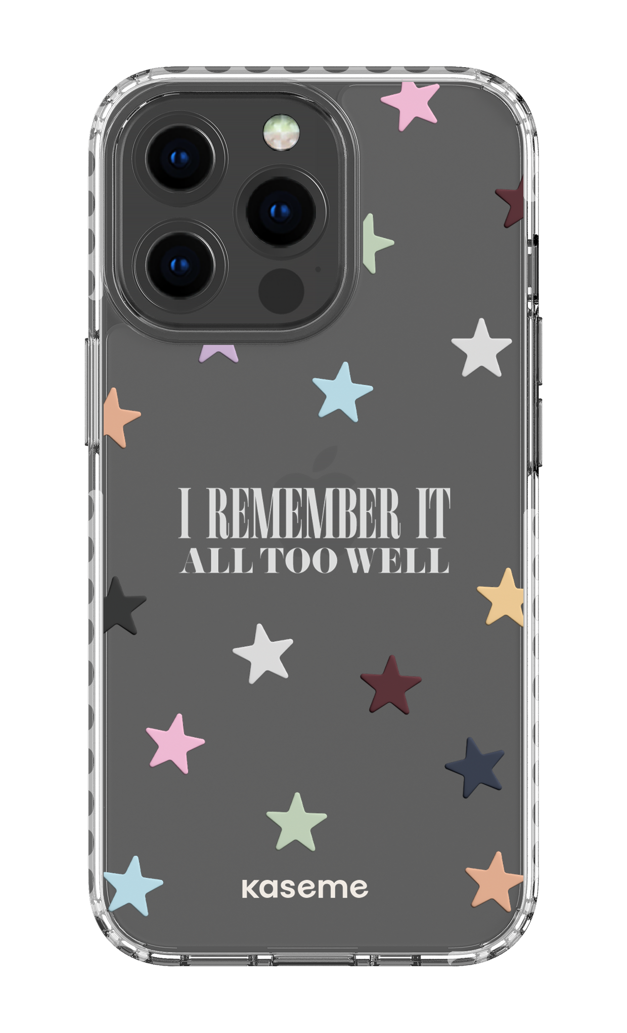 It Was Rare Clear Case - iPhone 13 Pro Clear Case - White