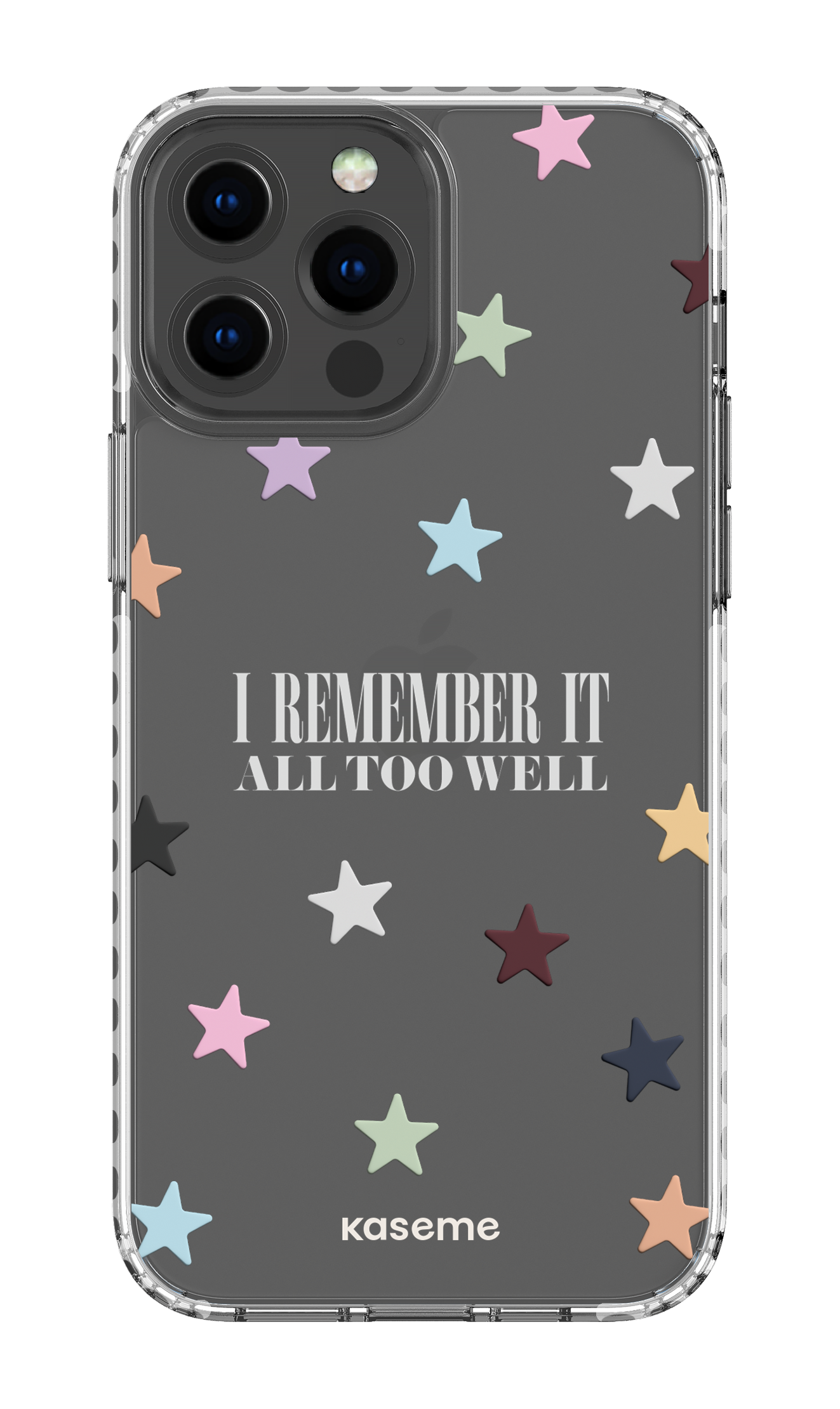 It Was Rare Clear Case - iPhone 13 Pro Max Clear Case - White