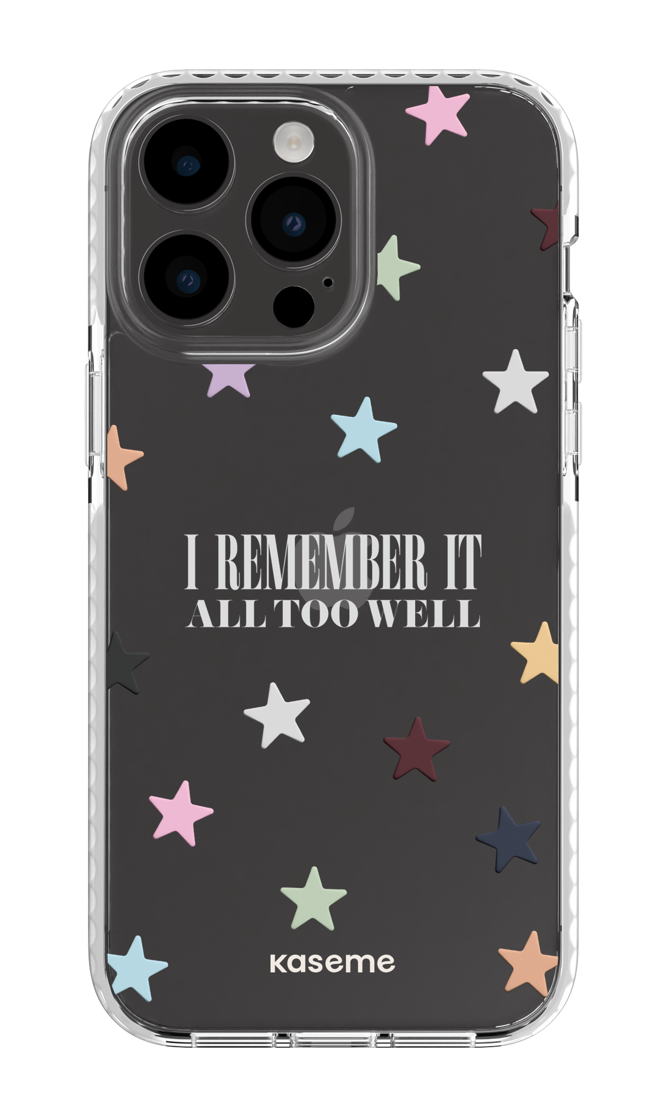 It Was Rare Clear Case - iPhone 14 Pro Max Clear Case White