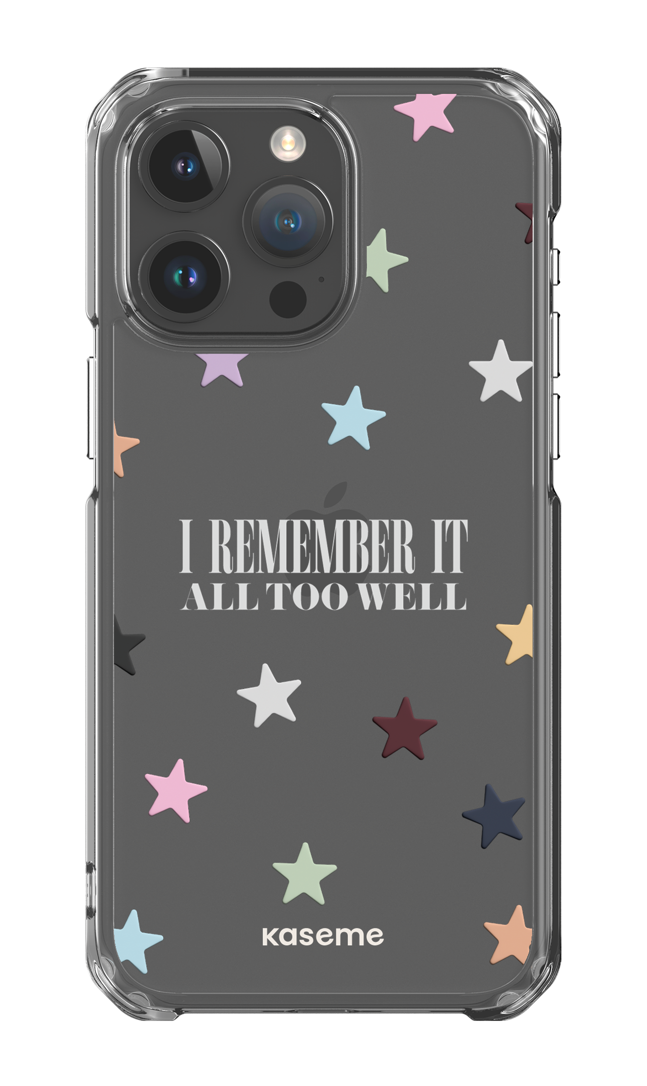 It Was Rare Clear Case - iPhone 15 Pro Max Clear Case