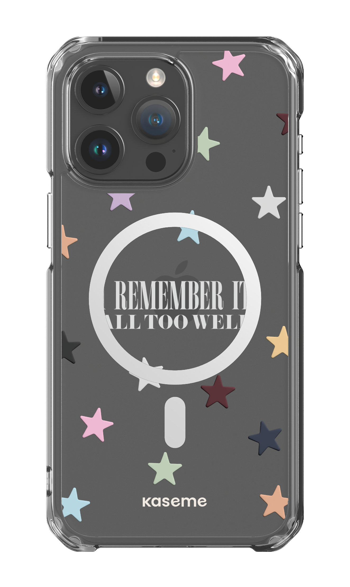 It Was Rare Clear Case - iPhone 15 Pro Max Clear Case - Magsafe