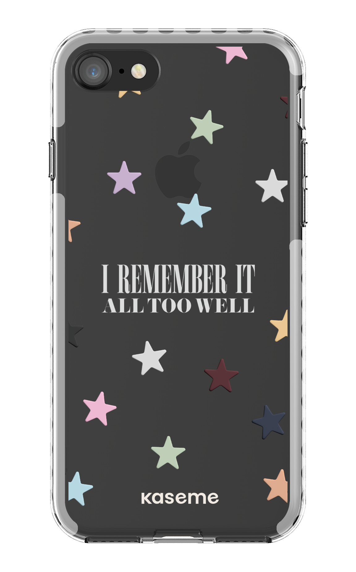 It Was Rare Clear Case - iPhone SE Clear Case - White