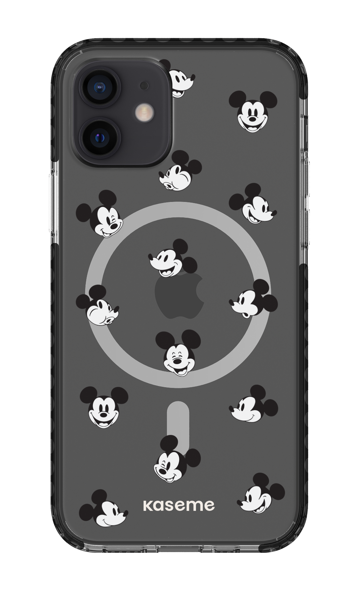 Joyland Clear Case - iPhone 12 Clear Case Magsafe - Black