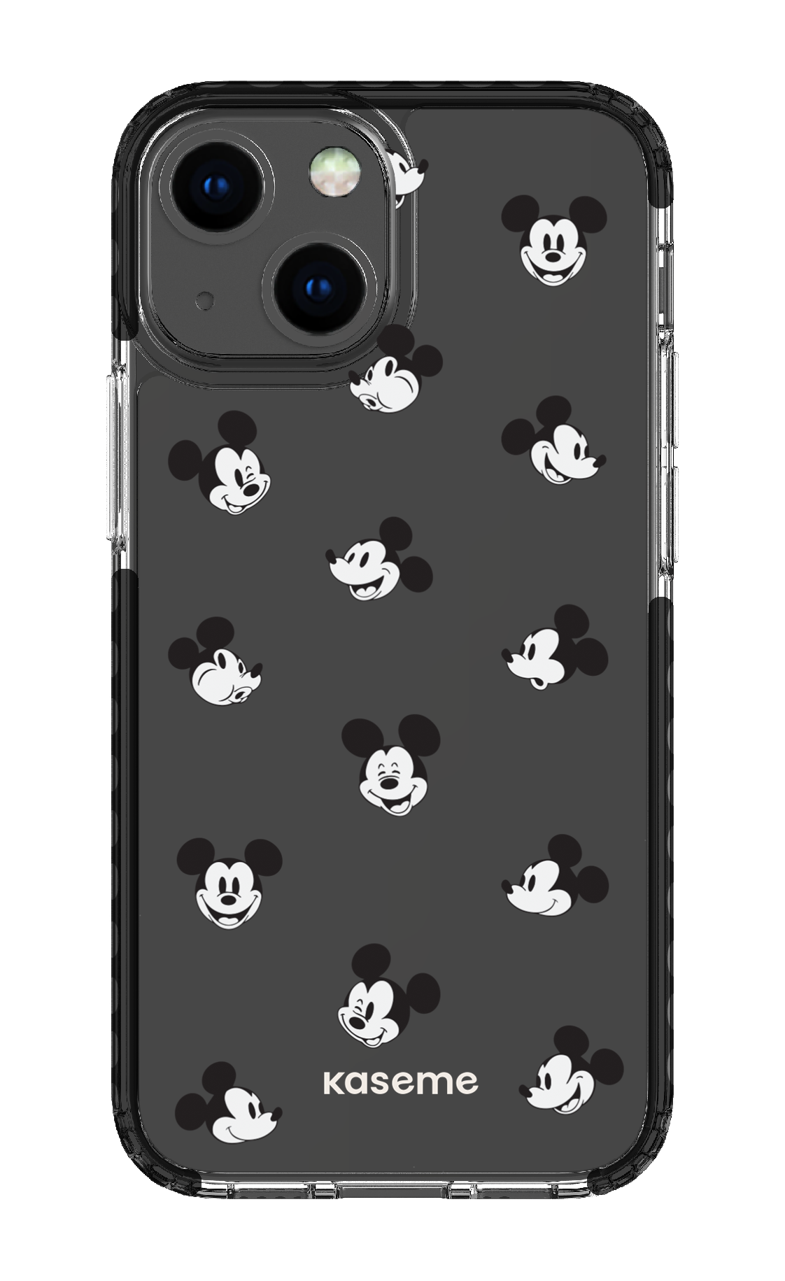 Joyland Clear Case - iPhone 13 Mini Clear Case - Black