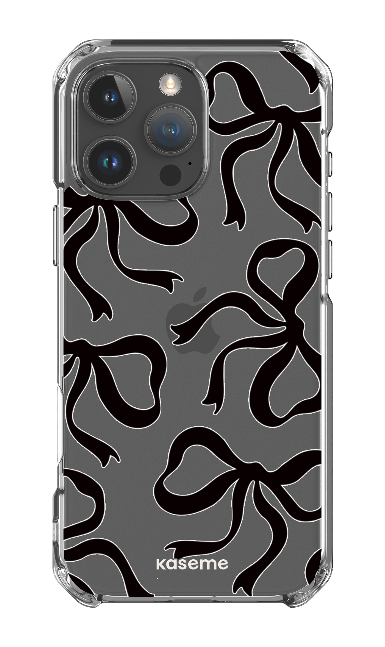Lace Black Clear Case -