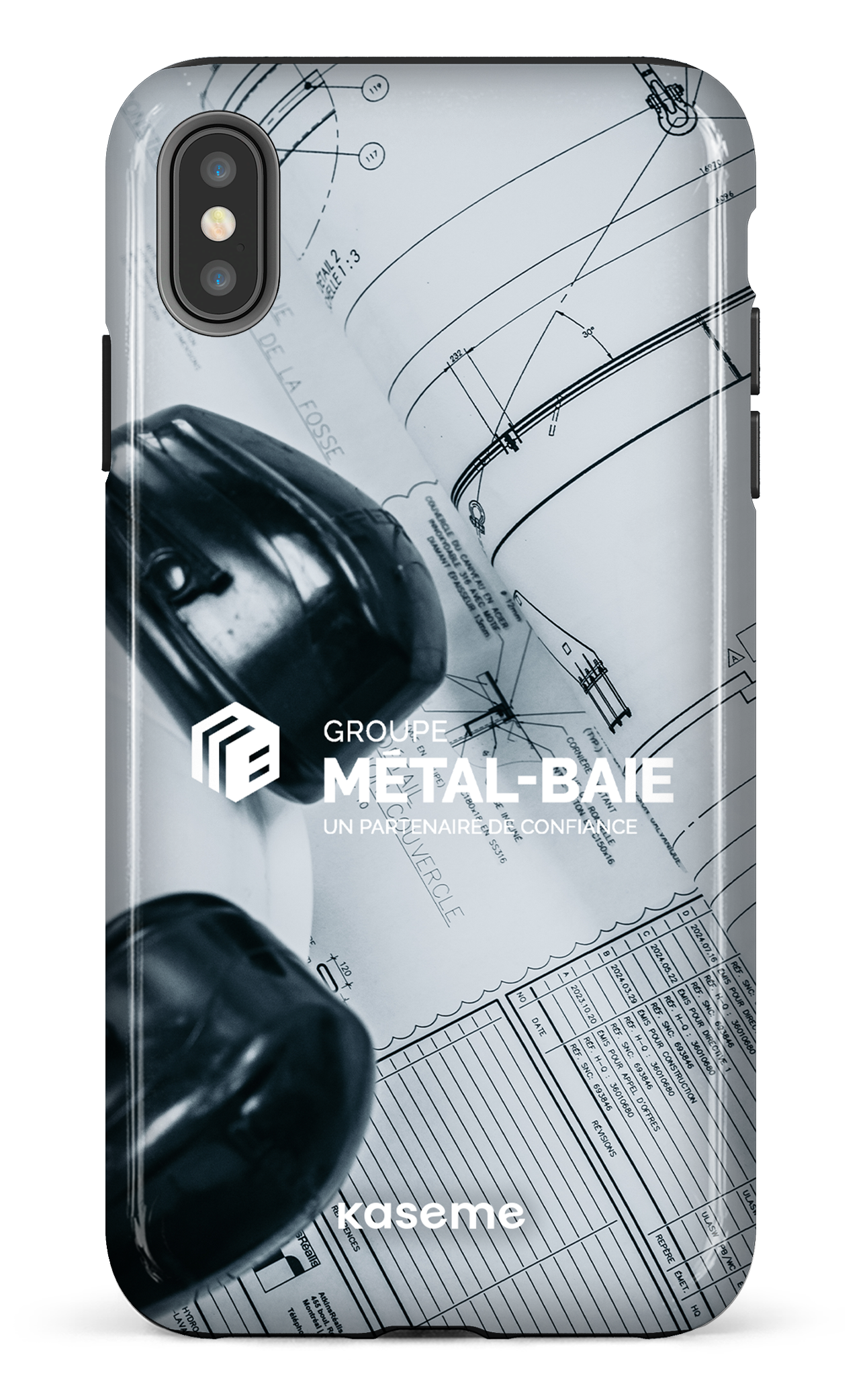 Le plan par Métal-Baie - iPhone XS Max tough
