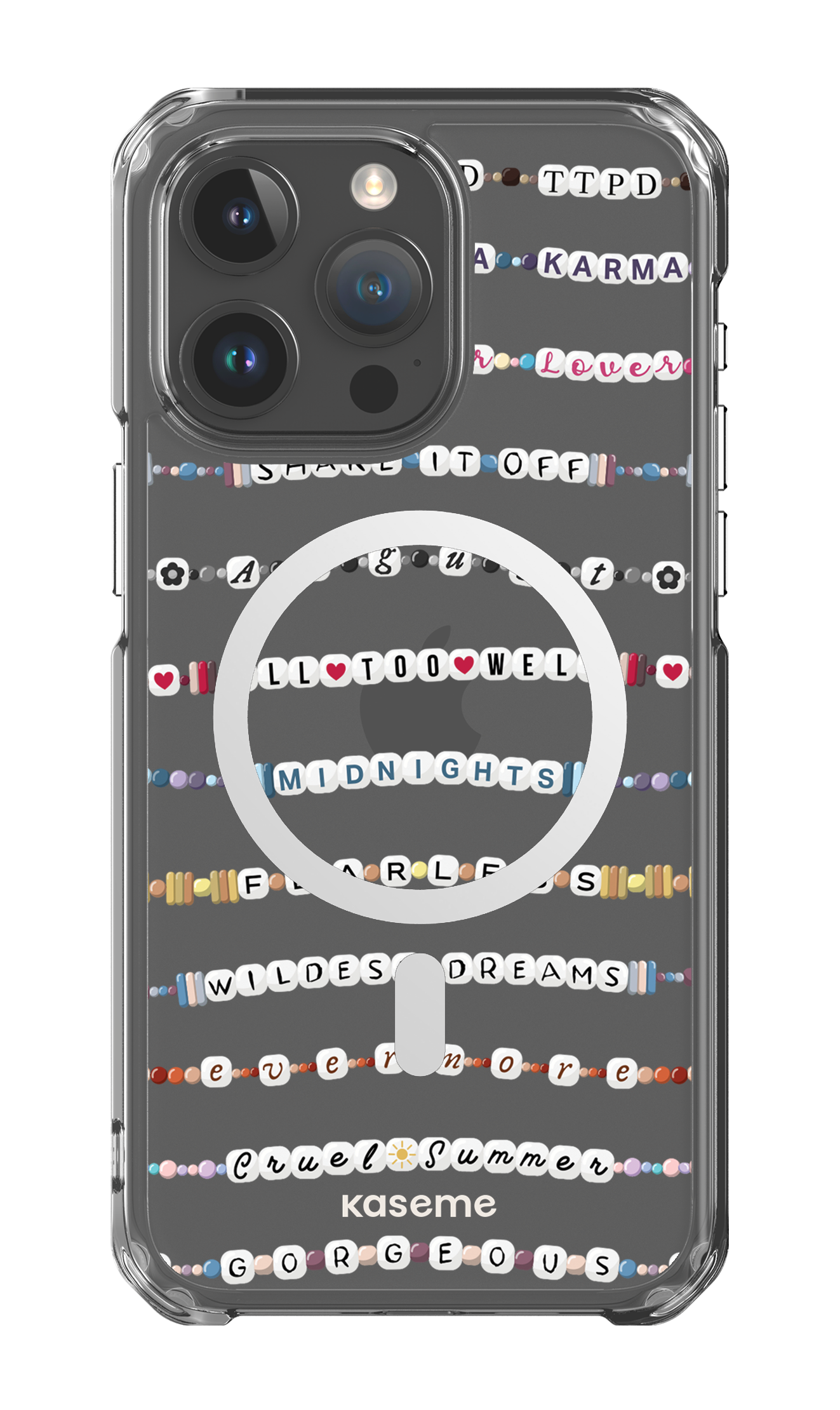 Love Story Clear Case - iPhone 15 Pro Max Clear Case - Magsafe