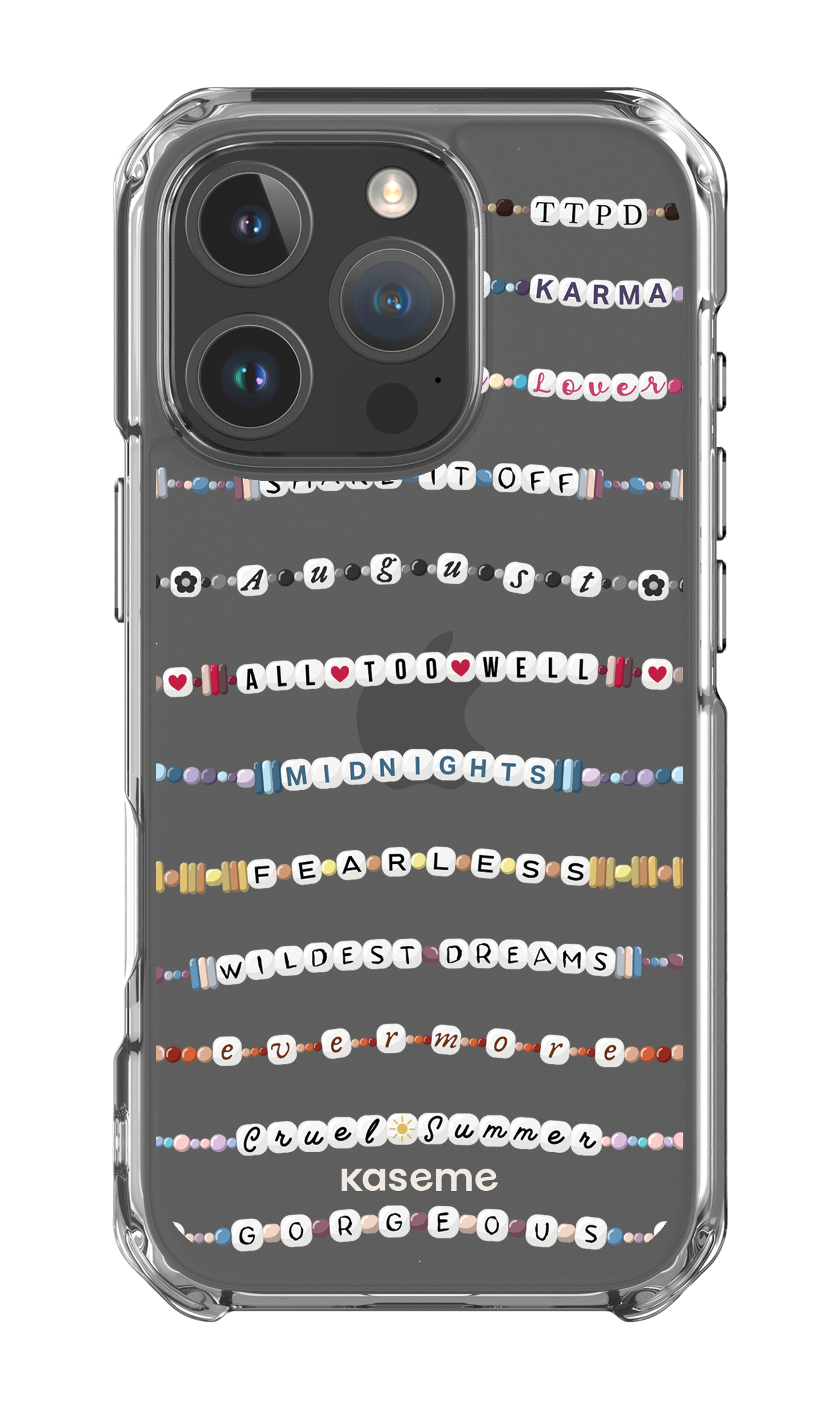 Love Story Clear Case - iPhone 16 Pro Clear Case