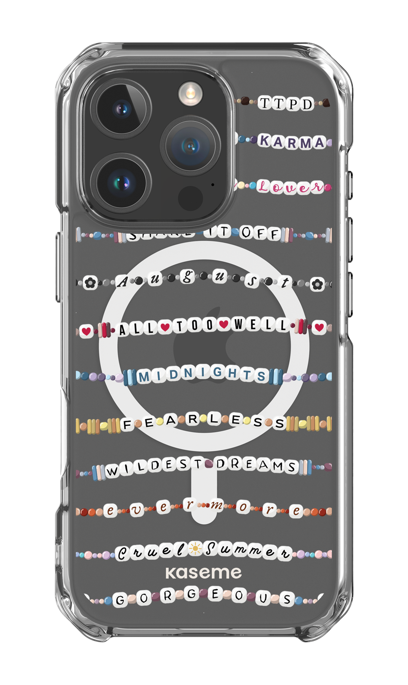 Love Story Clear Case - iPhone 16 Pro Clear Case Magsafe