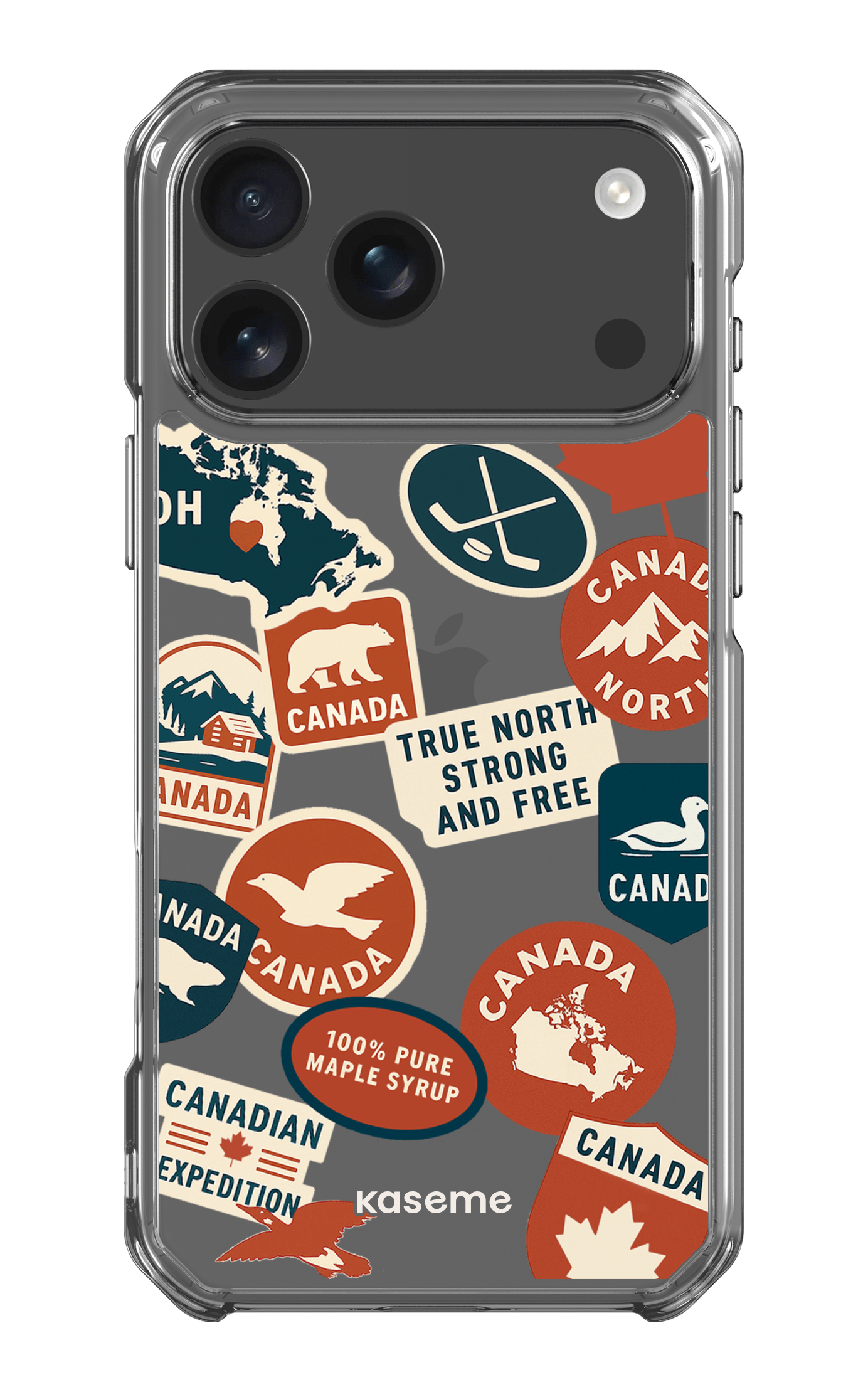 Oh Maple Clear Case -