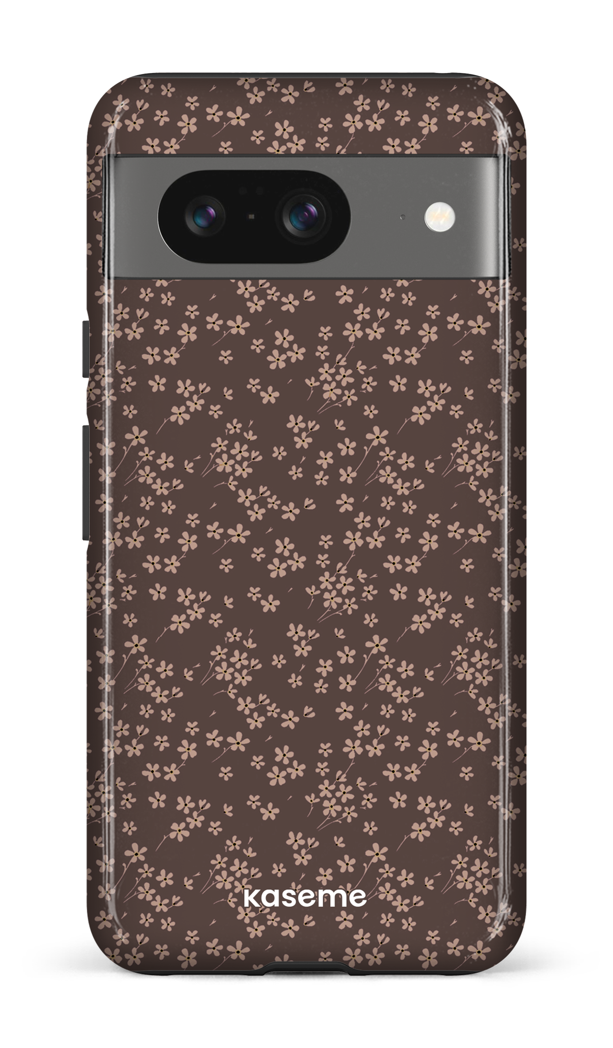 Posy Mocha - Google Pixel 8 Tough Gloss