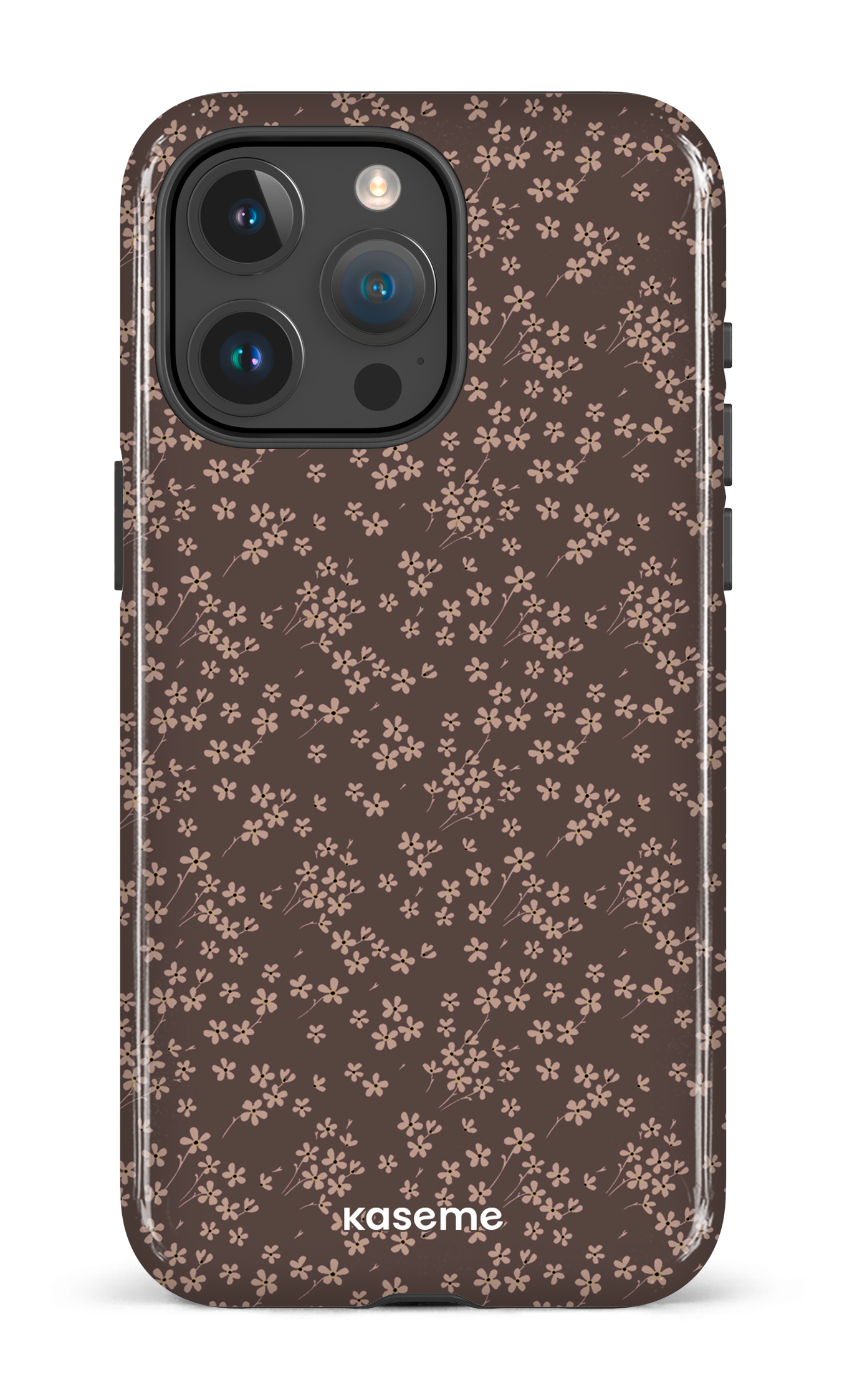 Posy Mocha - iPhone 15 Pro Max Tough