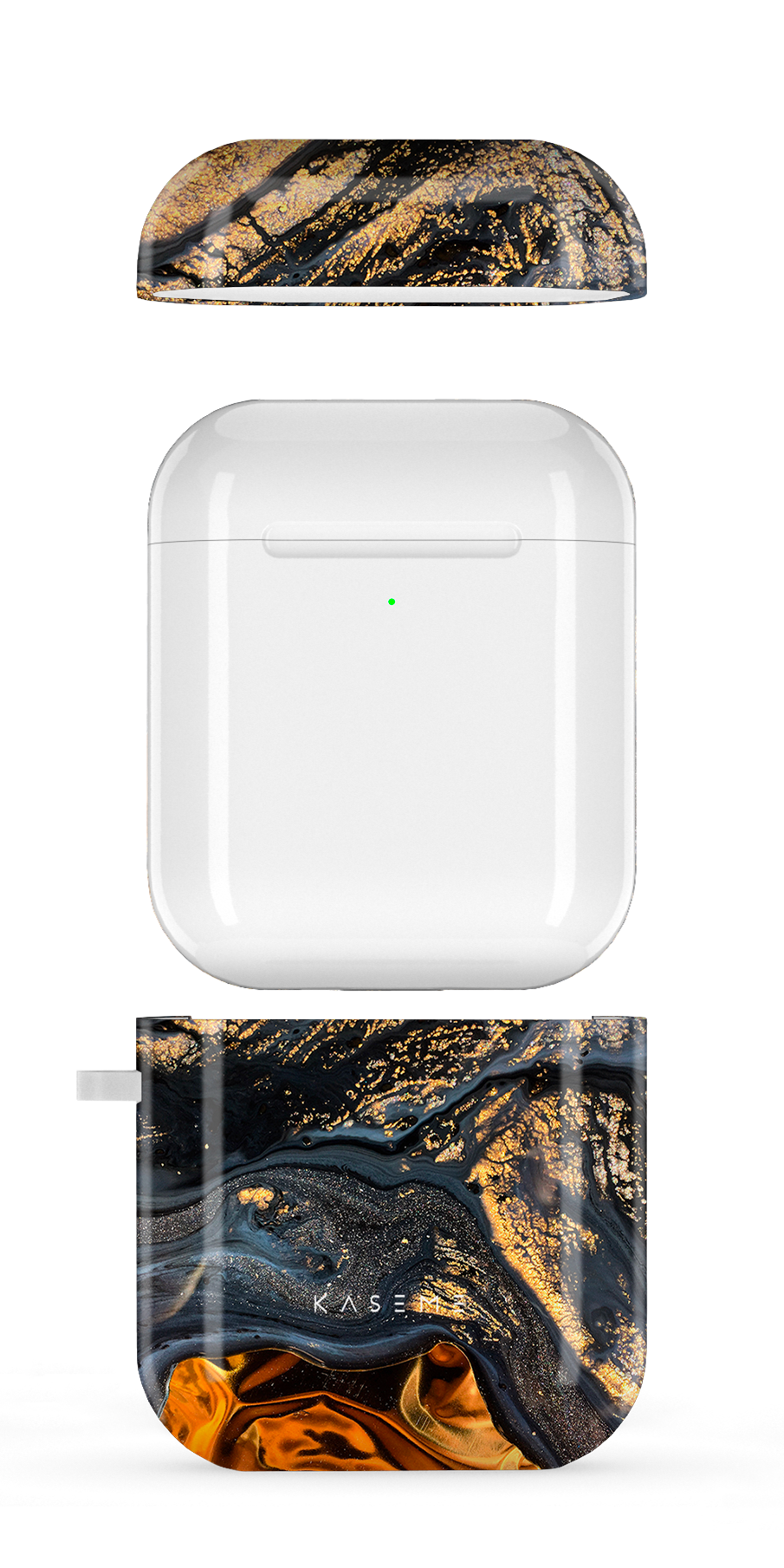 Road To Gold by Ameliahadouchi AirPods case