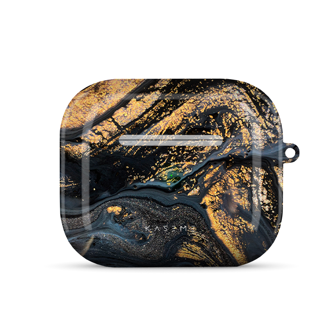 Road To Gold by Ameliahadouchi AirPods case