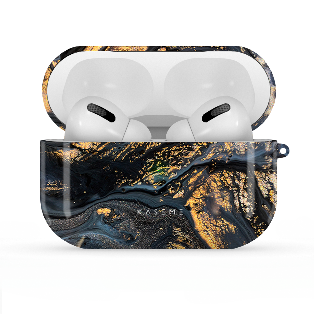 Road To Gold by Ameliahadouchi AirPods case