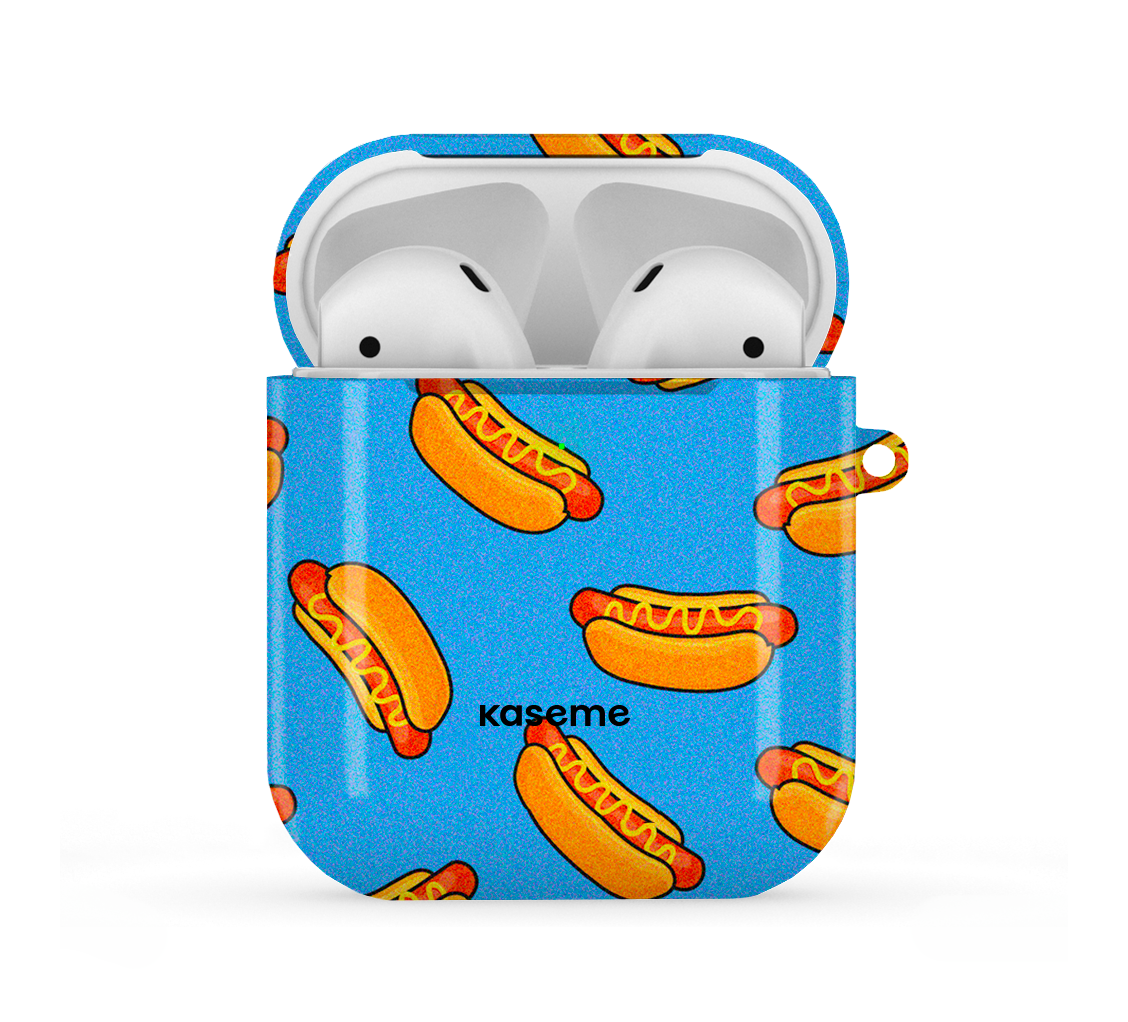 Steam blue AirPods Case