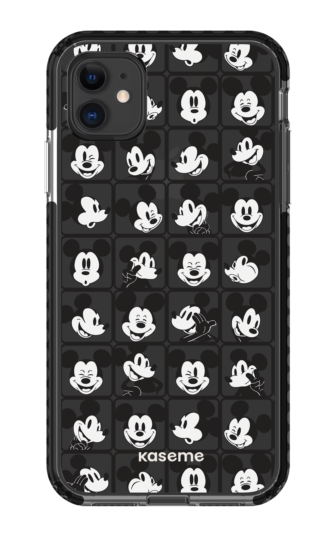 Whimsy Clear Case - iPhone 11 Clear Case - Black