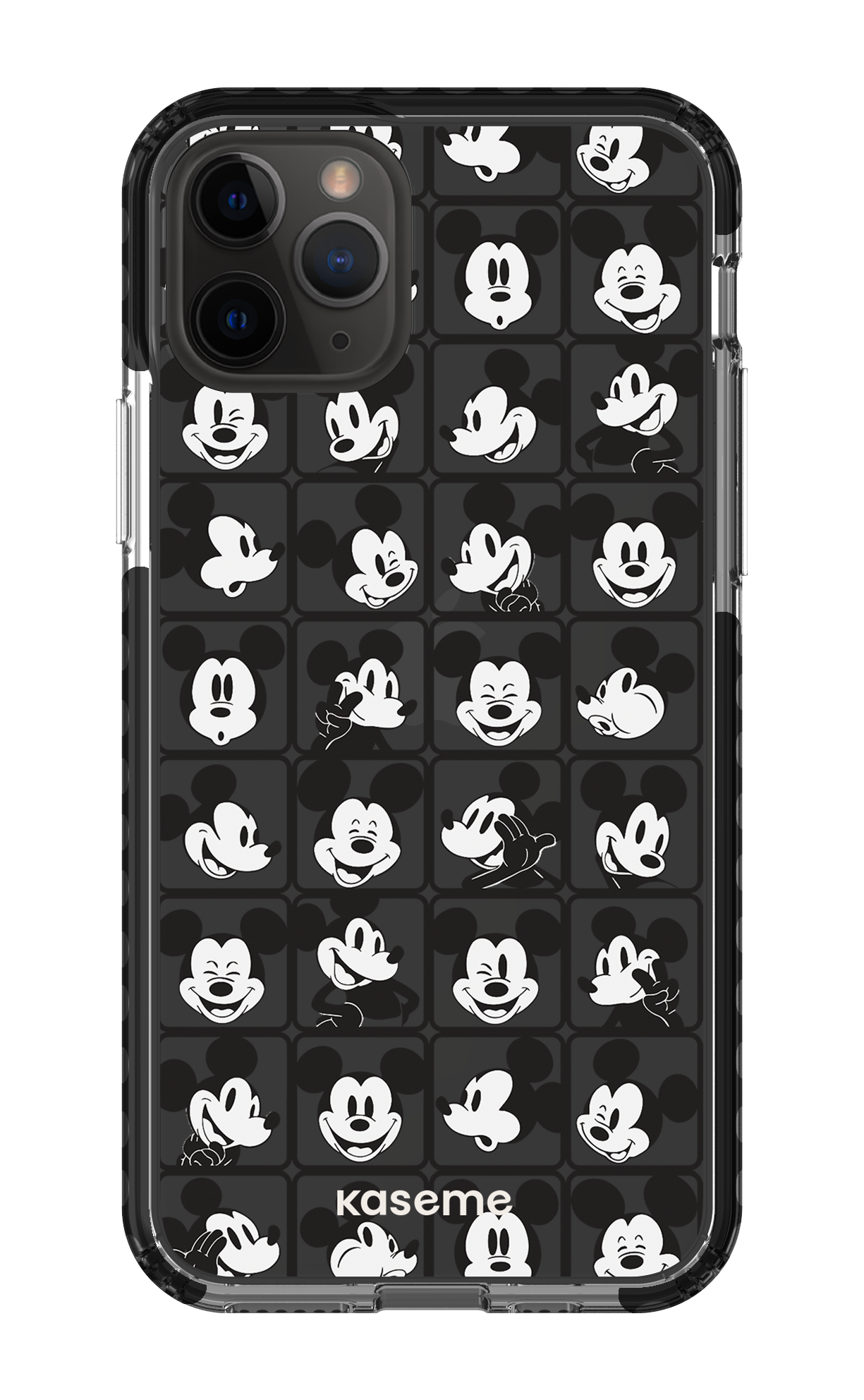 Whimsy Clear Case - iPhone 11 Pro Clear Case - Black