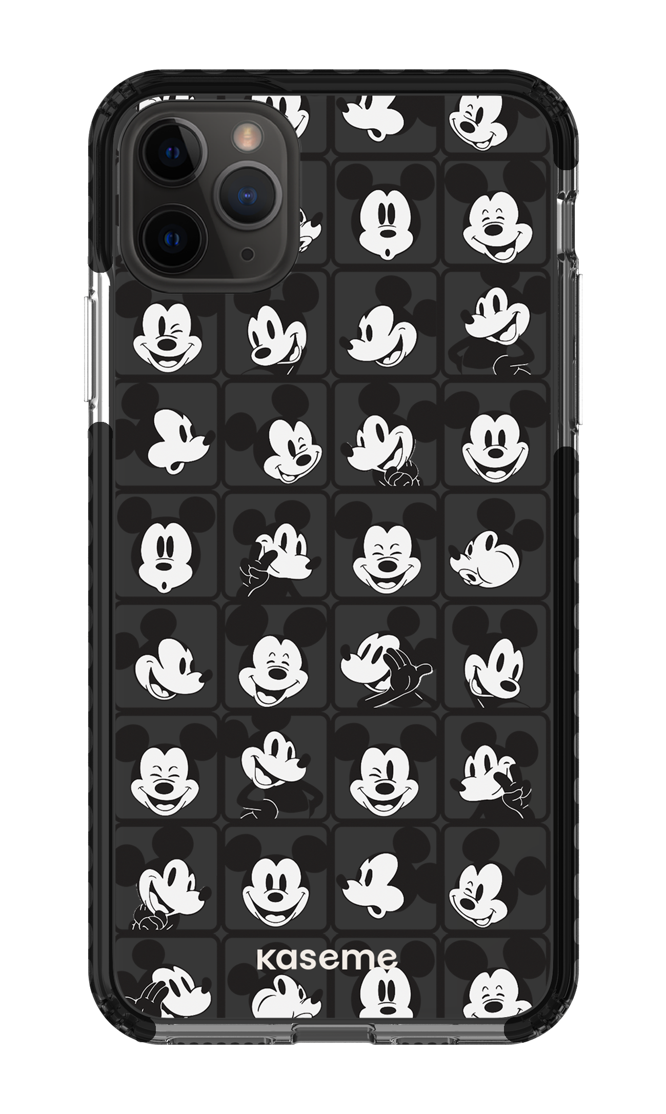 Whimsy Clear Case - iPhone 11 Pro Max Clear Case - Black