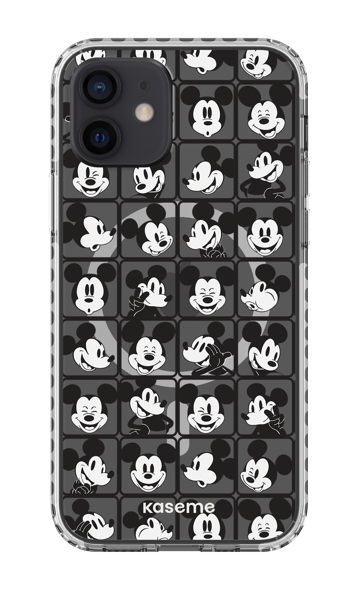 Whimsy Clear Case - iPhone 12 Clear Case Magsafe - White