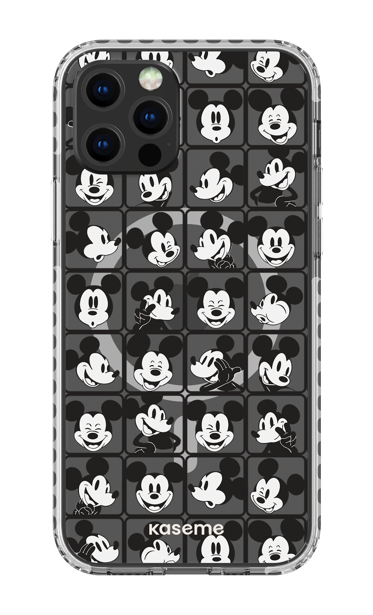 Whimsy Clear Case - iPhone 12 Pro Clear Case Magsafe - White