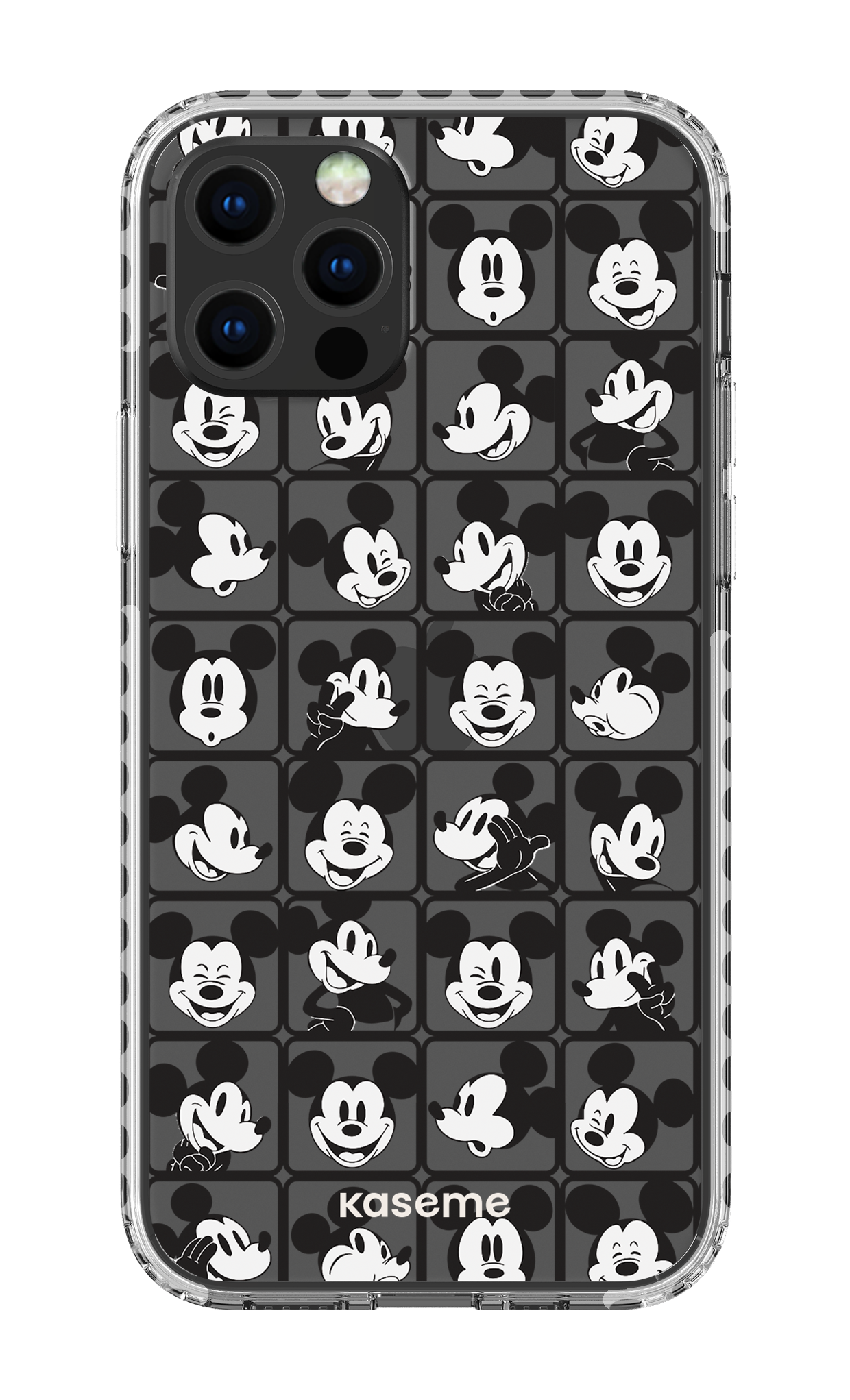 Whimsy Clear Case - iPhone 12 pro Clear Case - White