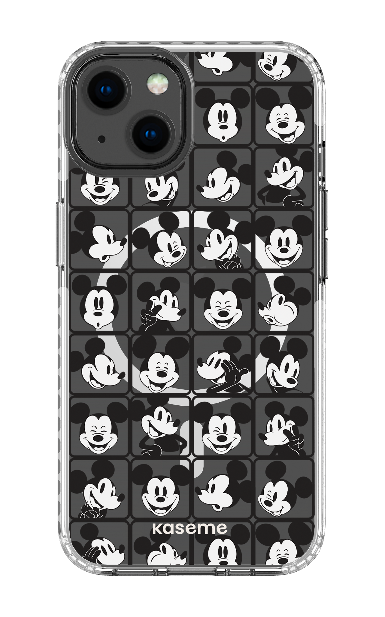 Whimsy Clear Case - iPhone 13 Clear Case Magsafe - White