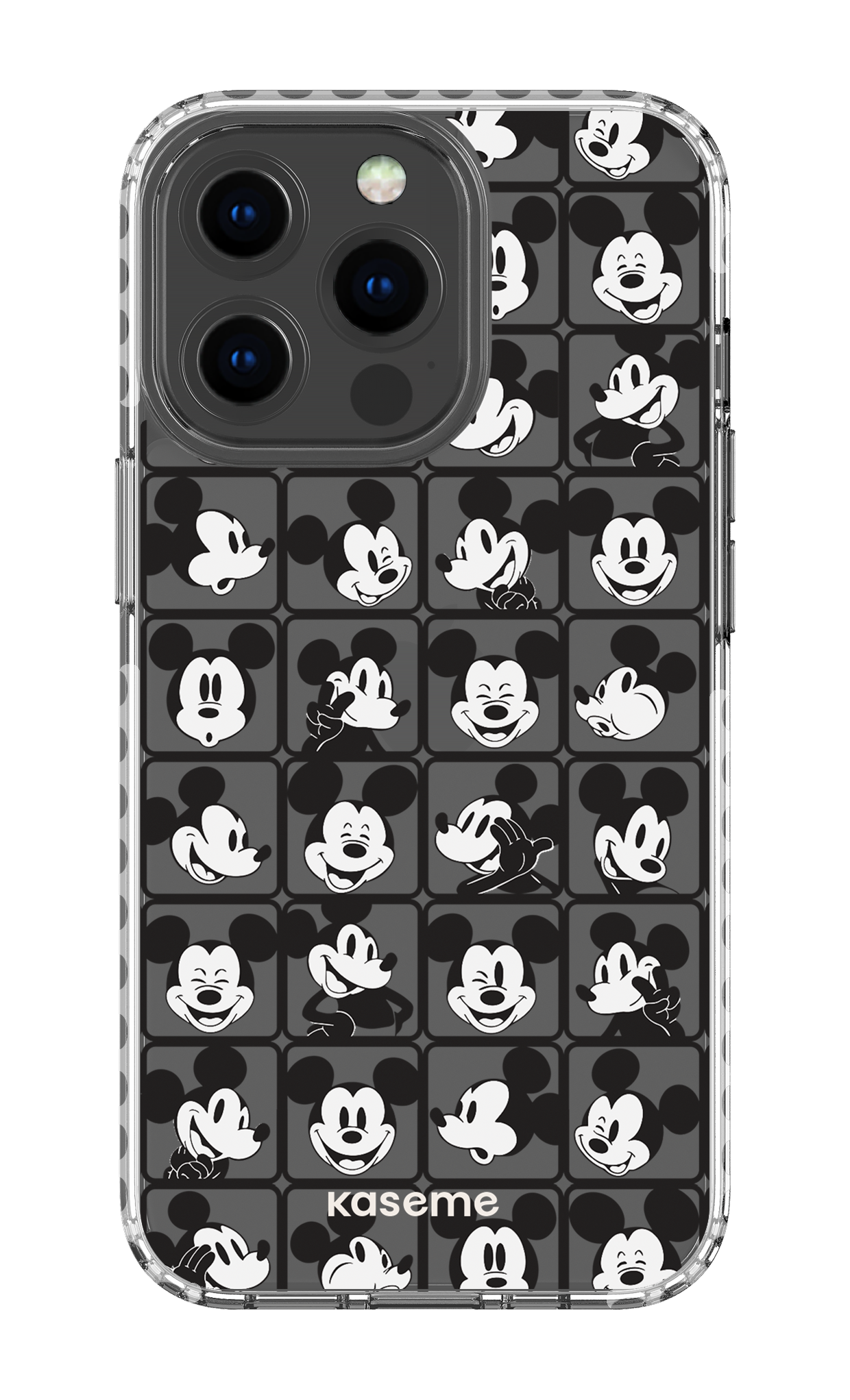 Whimsy Clear Case - iPhone 13 Pro Clear Case - White