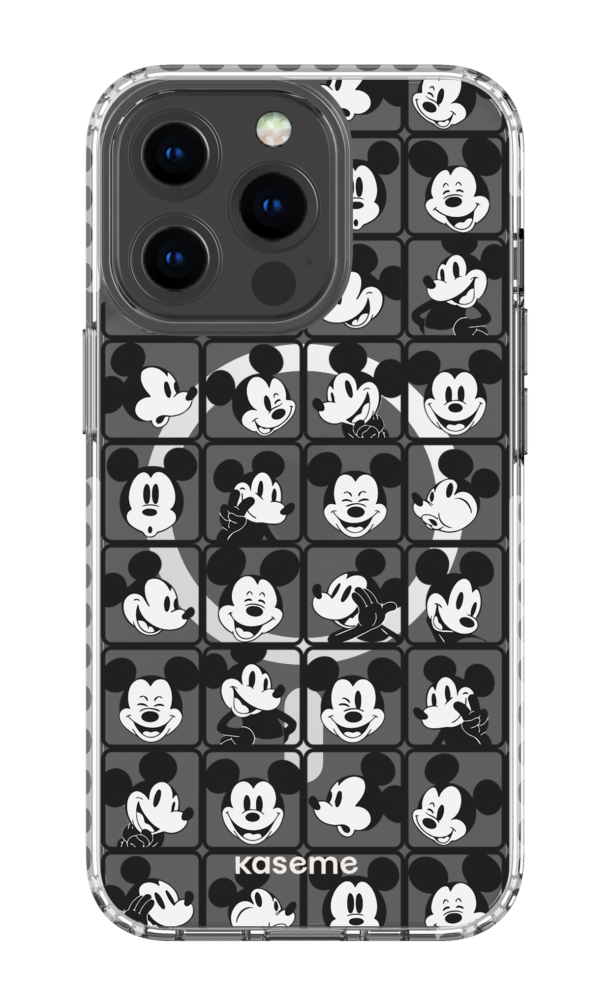 Whimsy Clear Case - iPhone 13 Pro Clear Case Magsafe - White