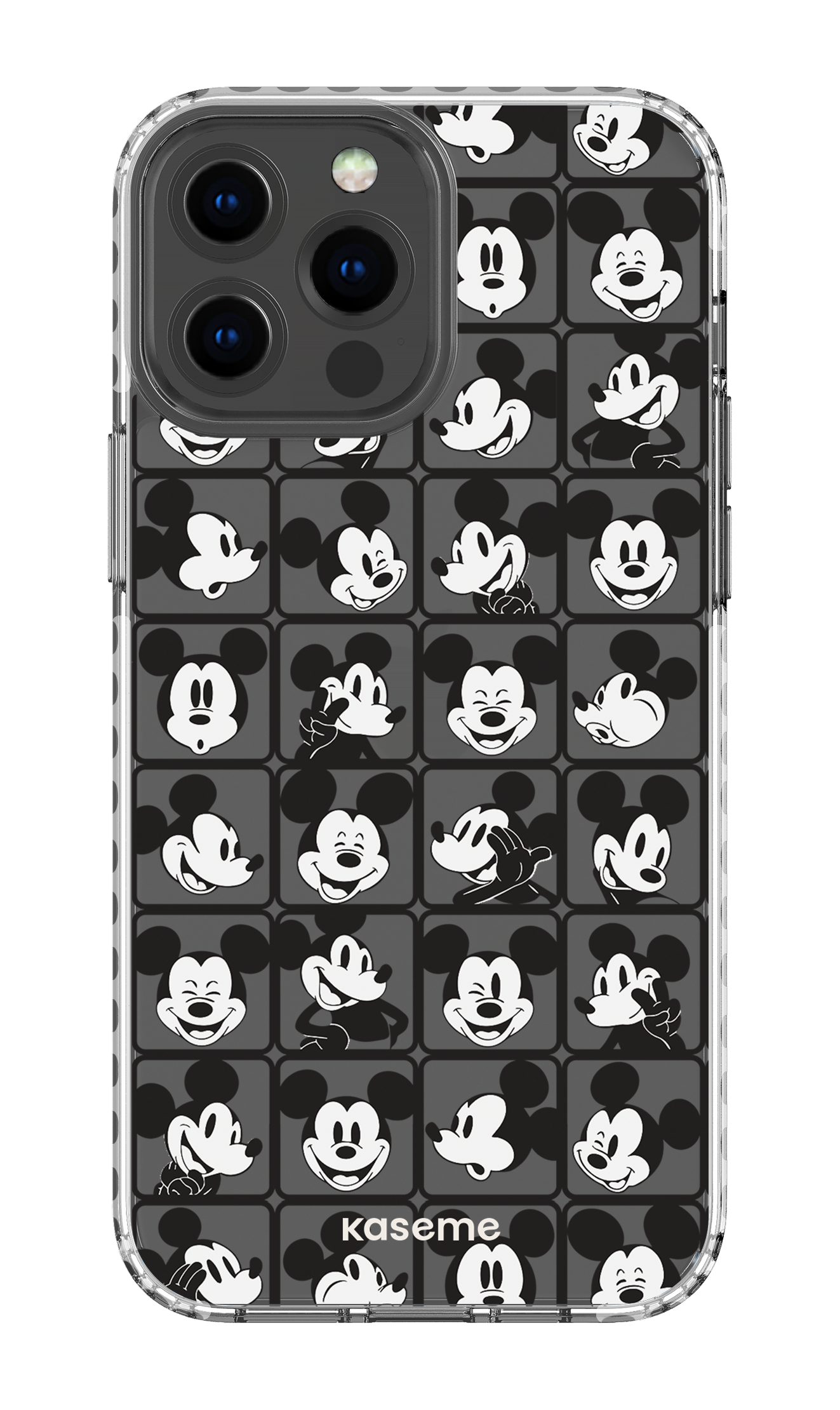 Whimsy Clear Case - iPhone 13 Pro Max Clear Case - White