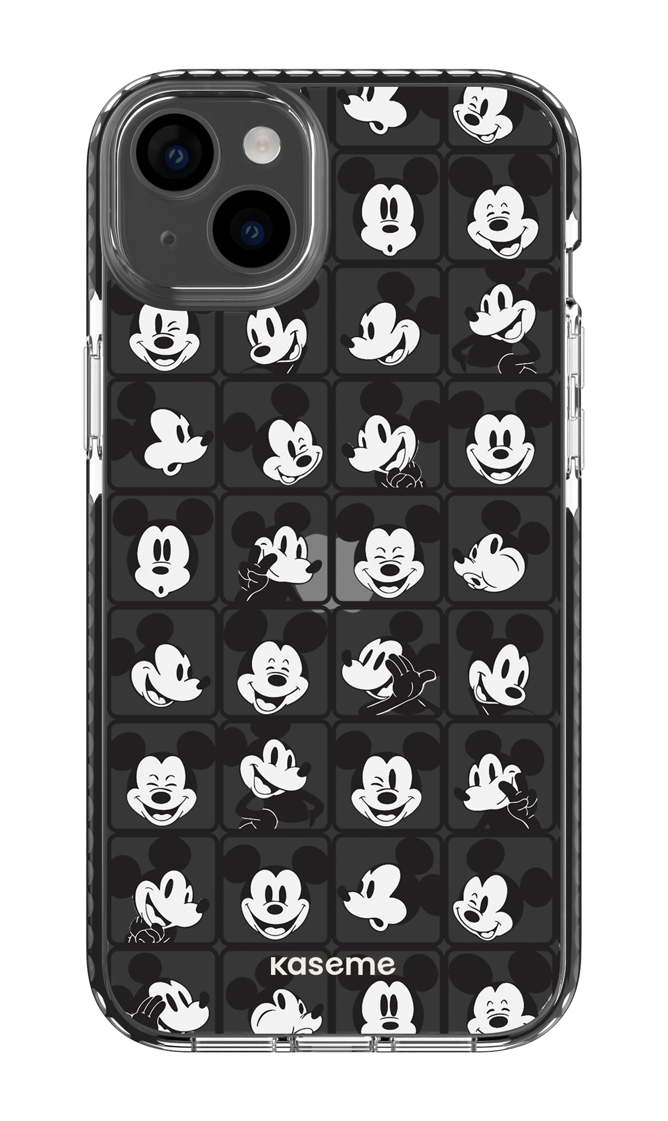 Whimsy Clear Case - iPhone 14 Plus Clear Case Black