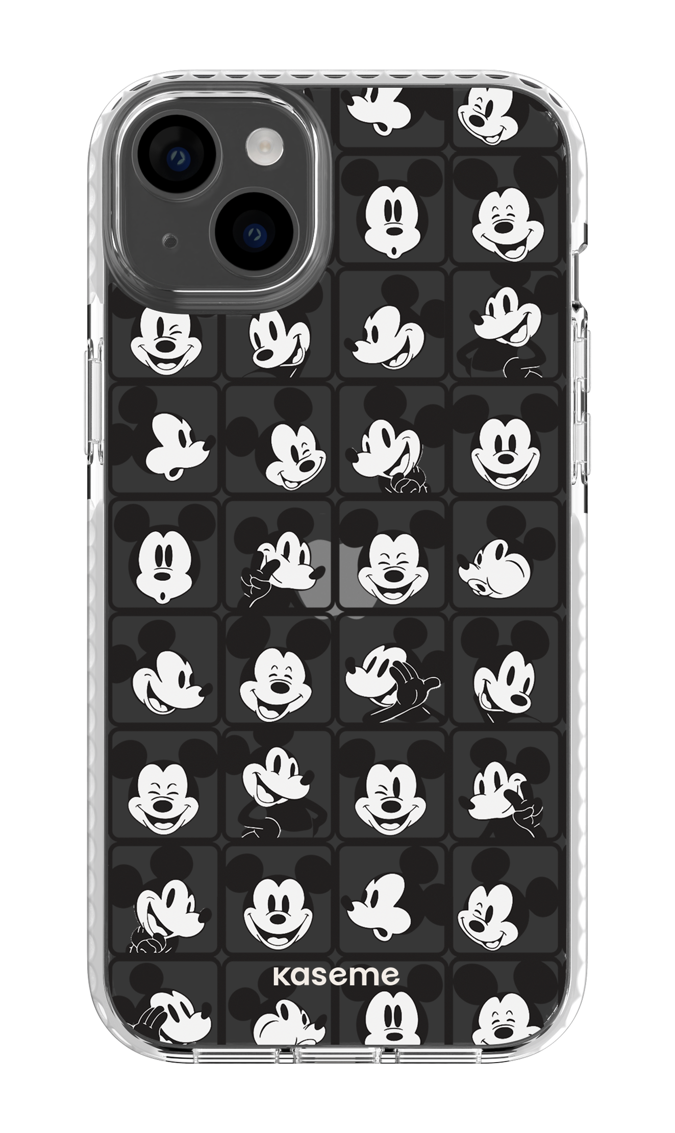 Whimsy Clear Case - iPhone 14 Plus Clear Case White