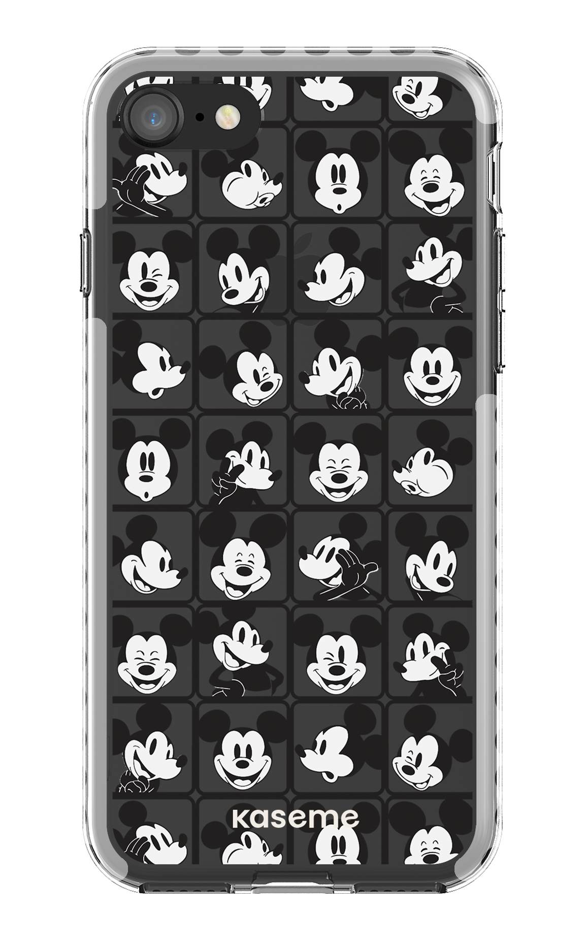 Whimsy Clear Case - iPhone 8 Clear Case - White