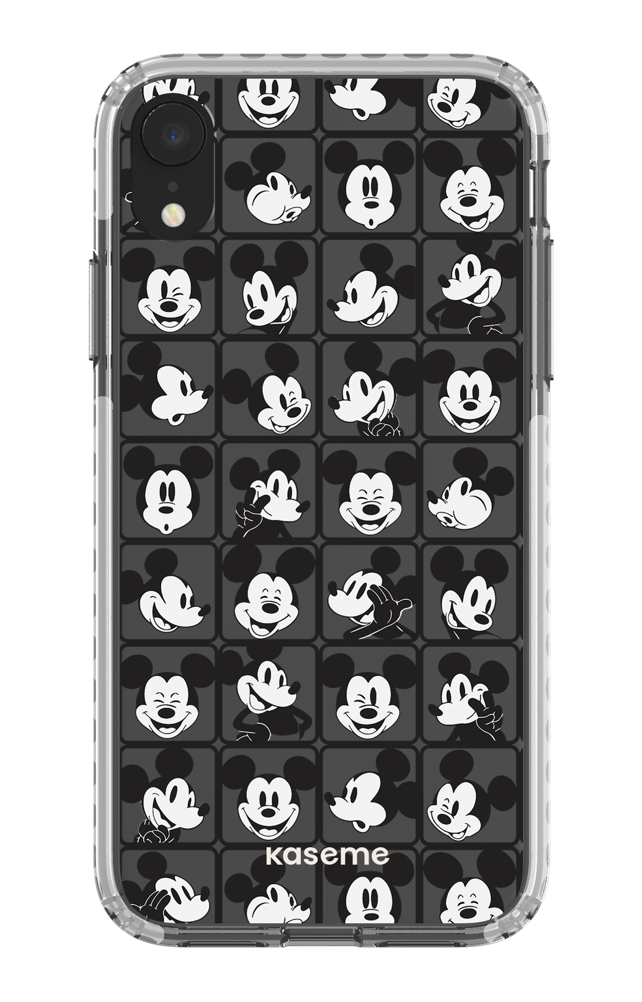 Whimsy Clear Case - iPhone XR Clear Case - White