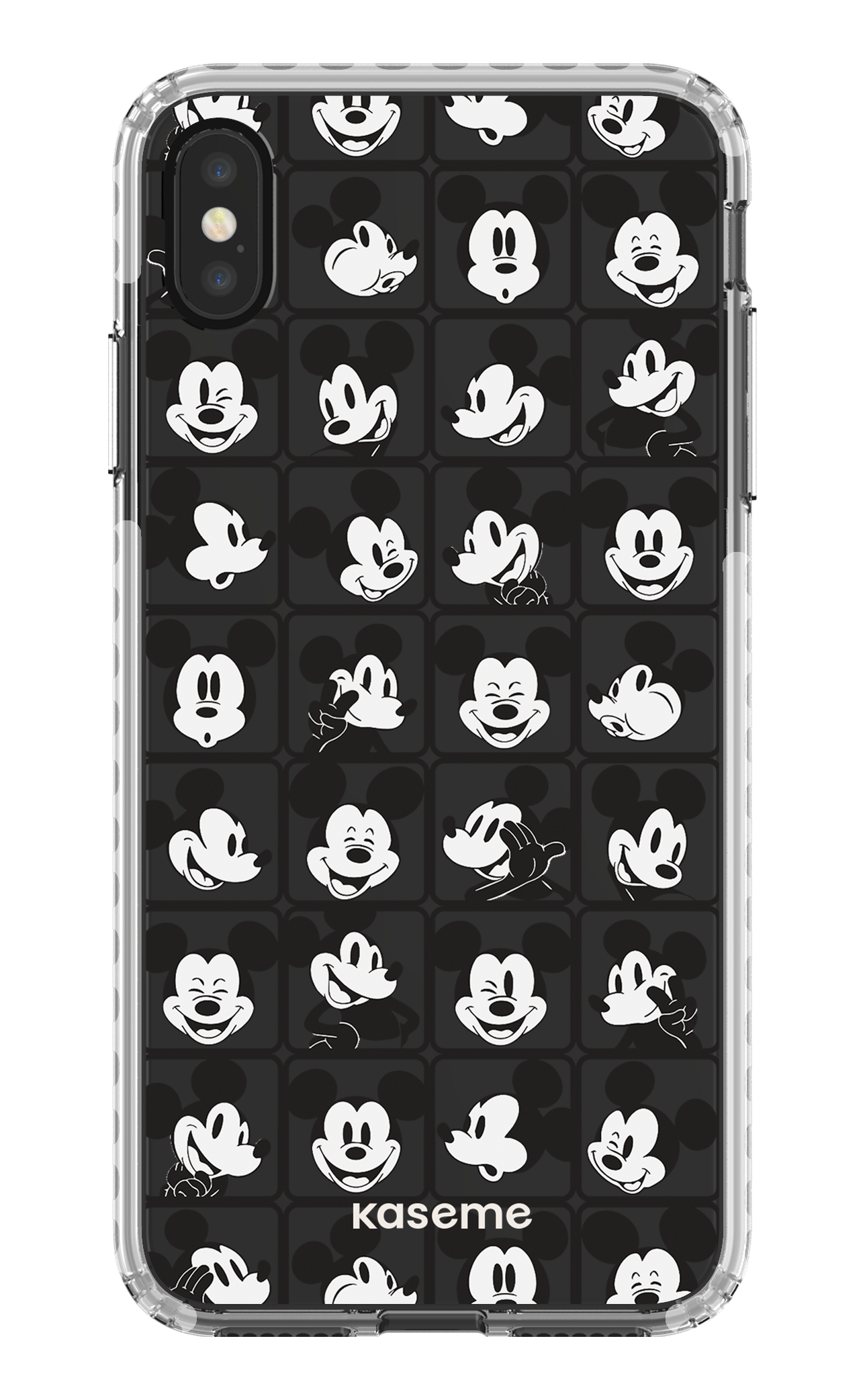 Whimsy Clear Case - iPhone XS Max Clear Case - White