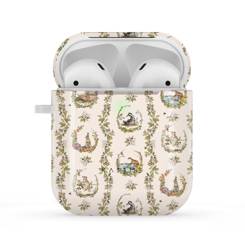Woods Whiskers By Kasiags AirPods Case