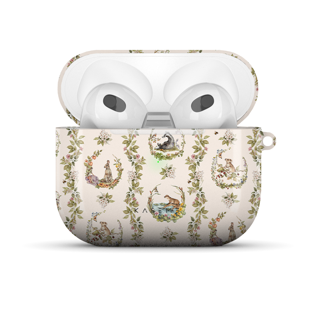 Woods Whiskers By Kasiags AirPods Case