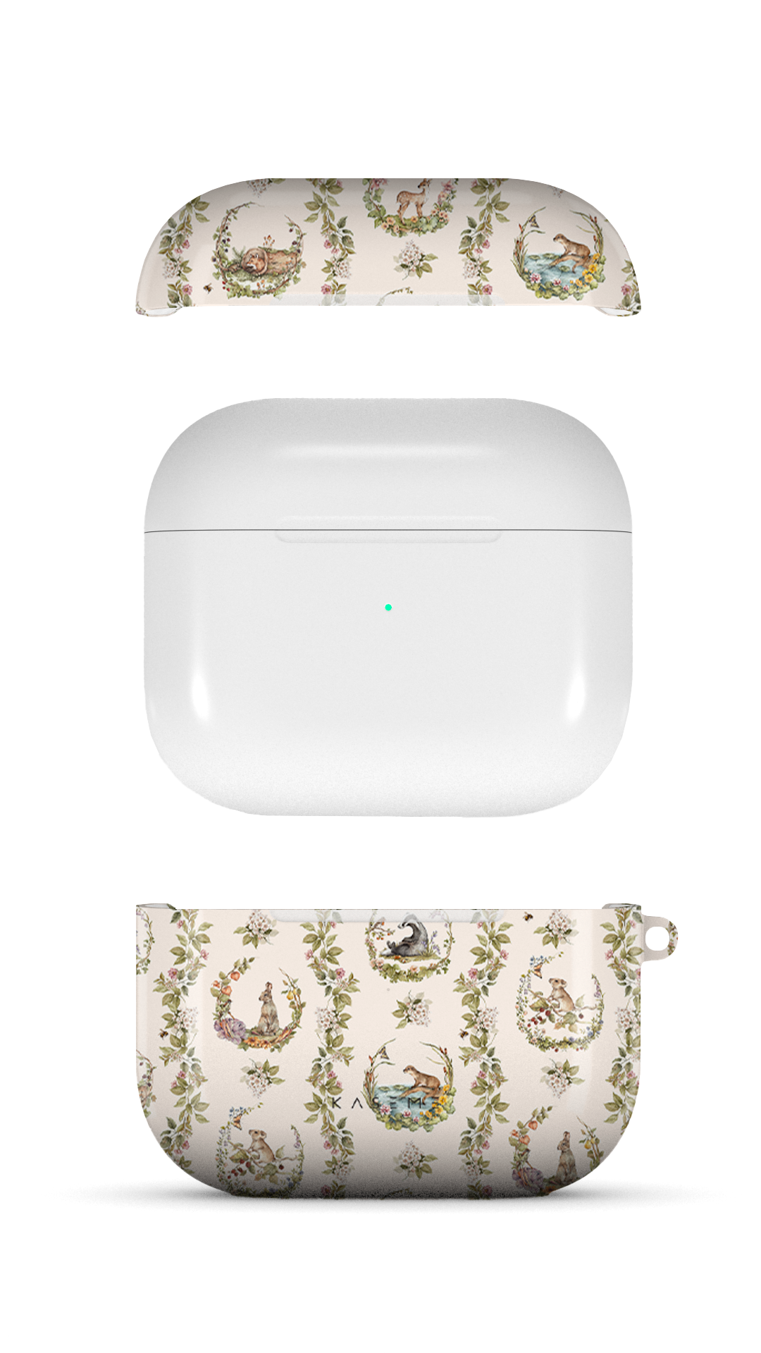 Woods Whiskers By Kasiags AirPods Case