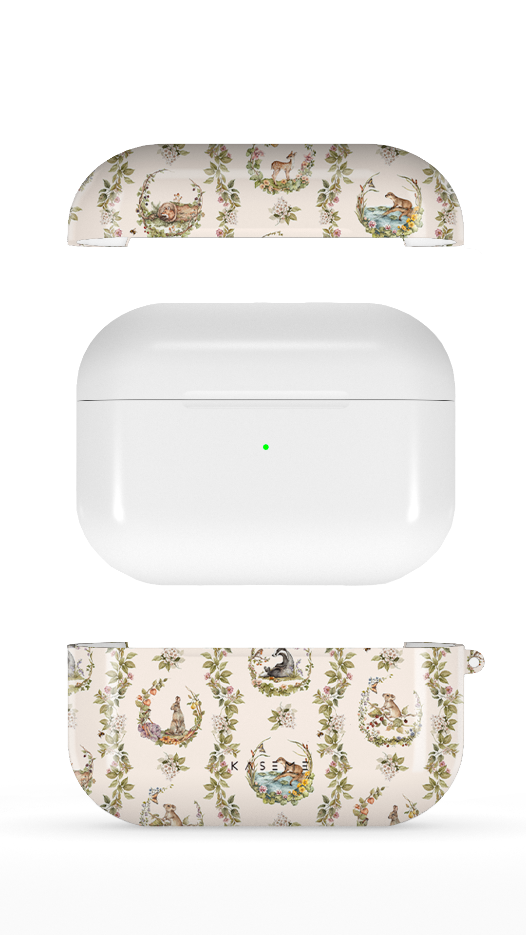 Woods Whiskers By Kasiags AirPods Case