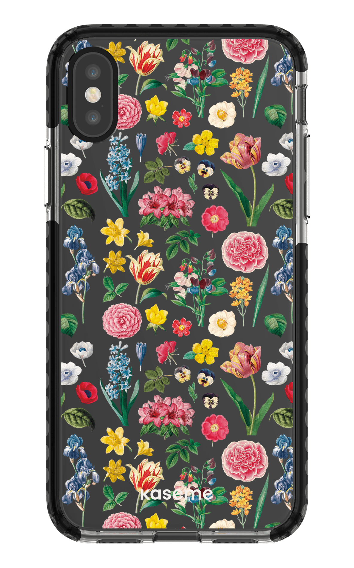 iPhone X/Xs Clear Case - Black Amelia Clear Case -