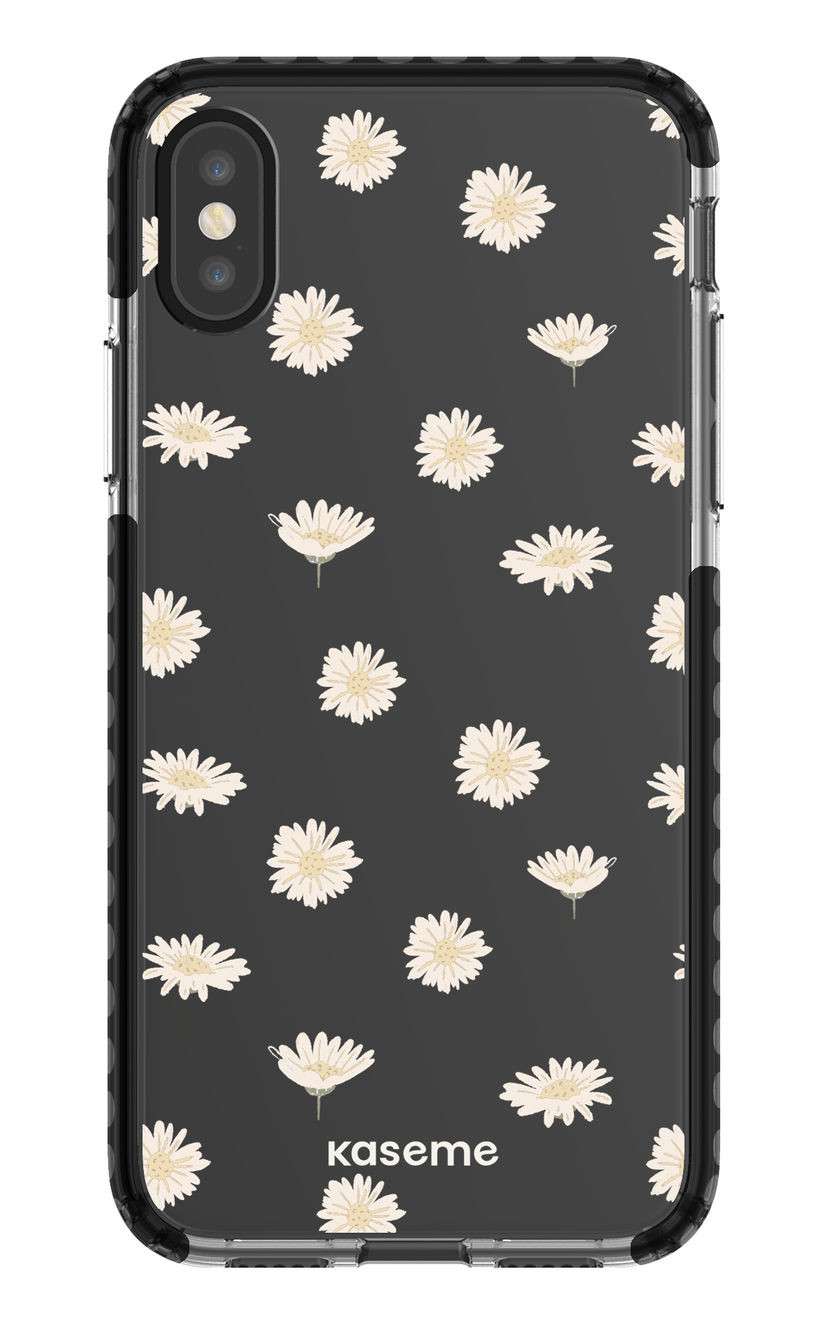 iPhone X/Xs Clear Case - Black Bella Clear Case -