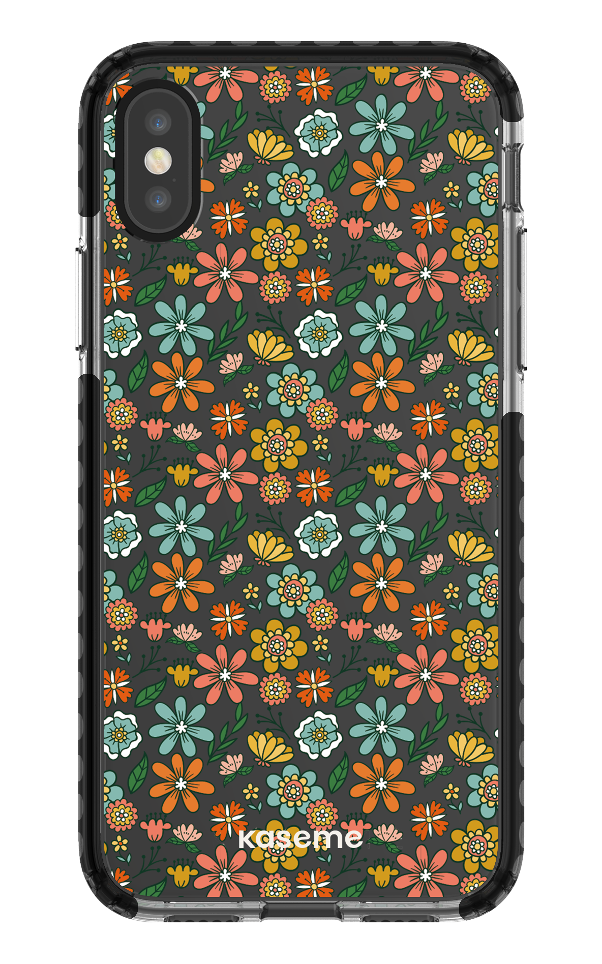 iPhone X/Xs Clear Case - Black Bohemian Clear Case -