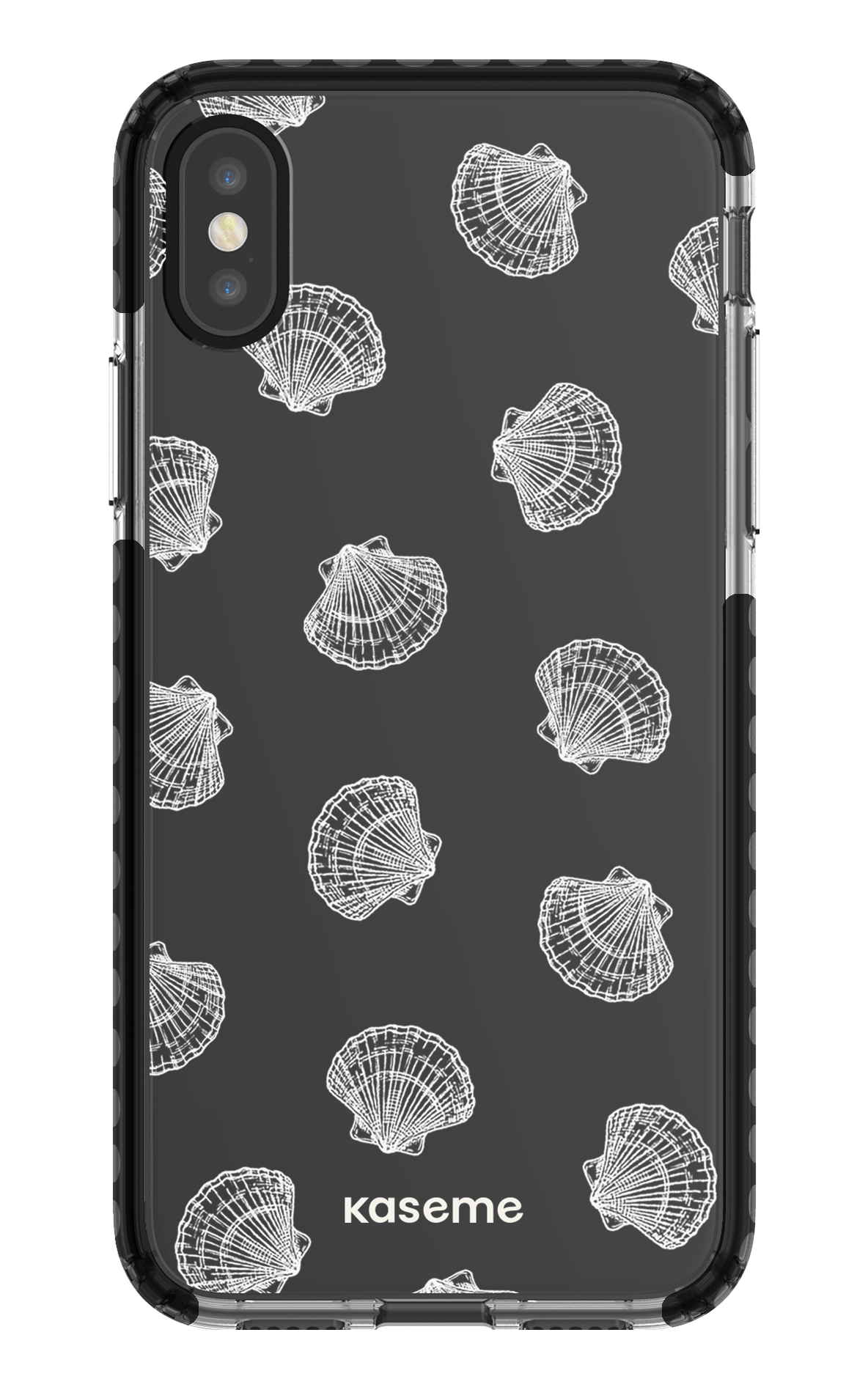 iPhone X/Xs Clear Case - Black Bondi Beach clear case -